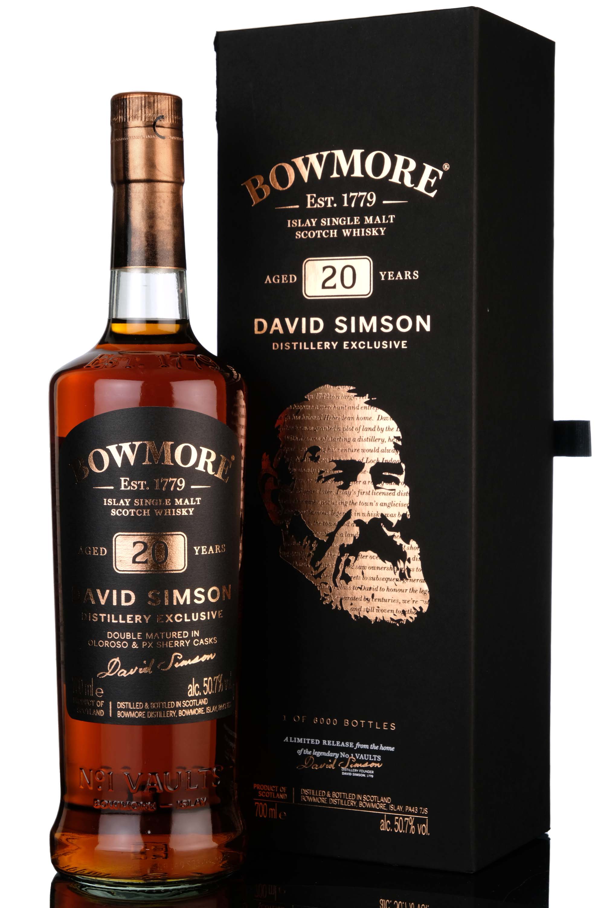 Bowmore 20 Year Old - David Simson Distillery Exclusive - 2020 Release