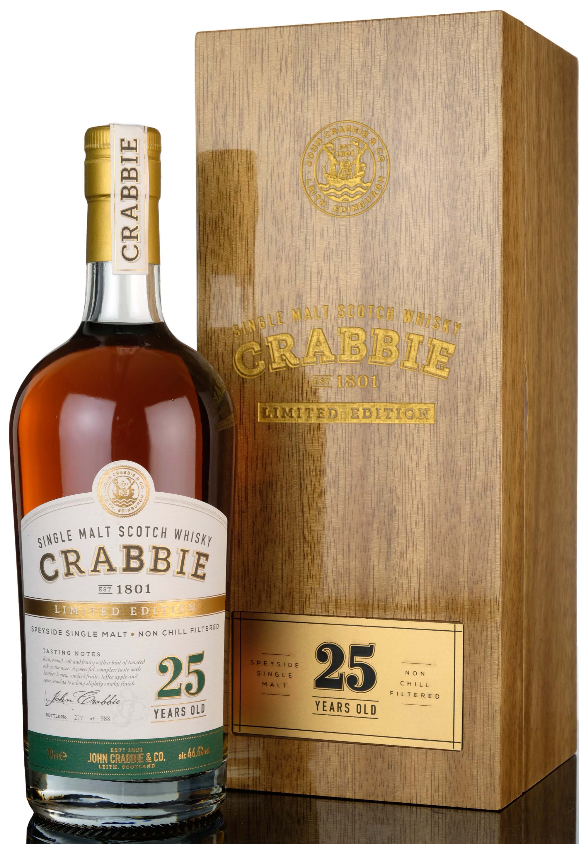 Crabbie 25 Year Old - Limited Edition - 2018 Release