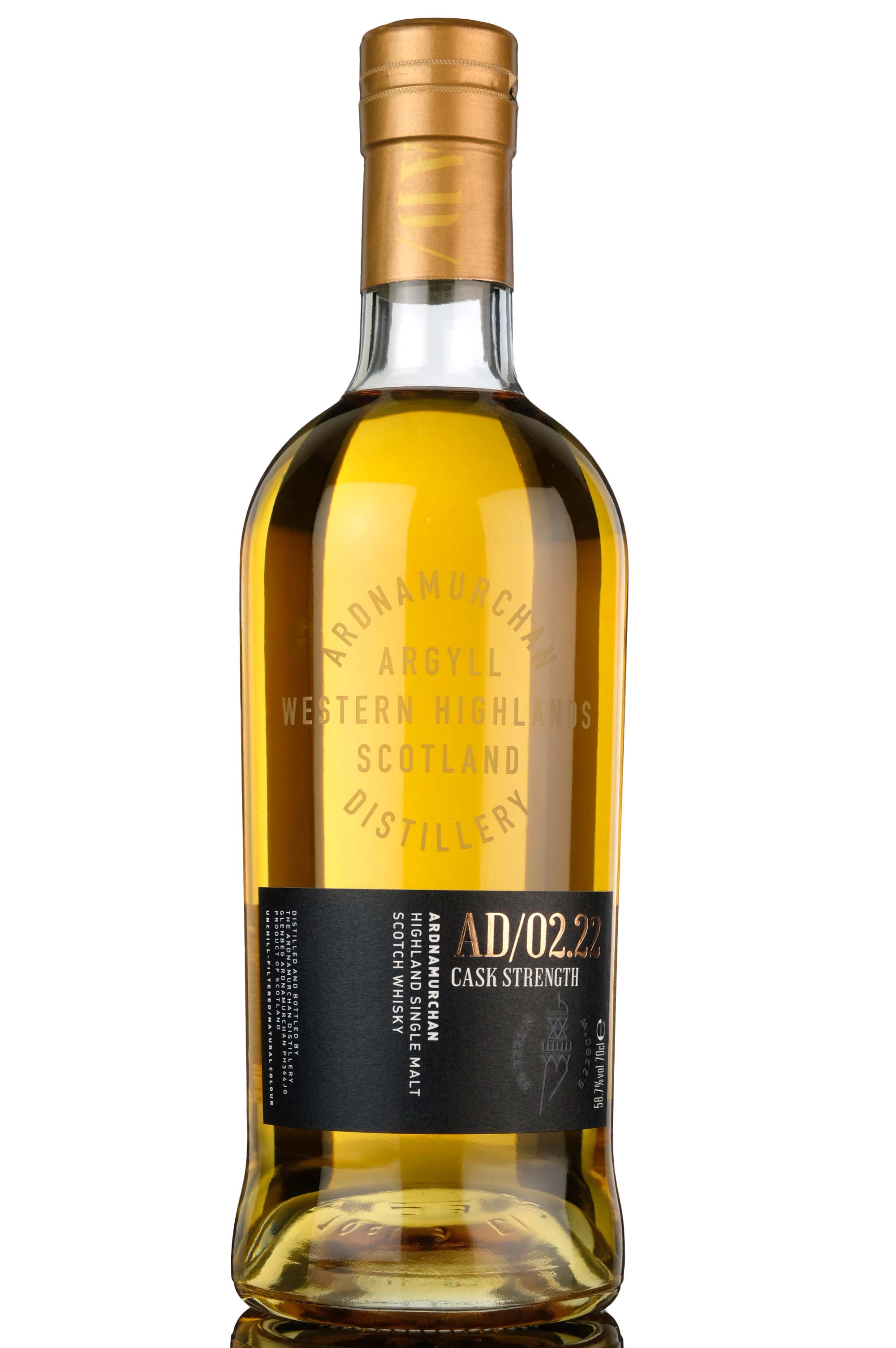 Ardnamurchan 2014/2015-2022 - AD/02.22 - Cask Strength 58.7%
