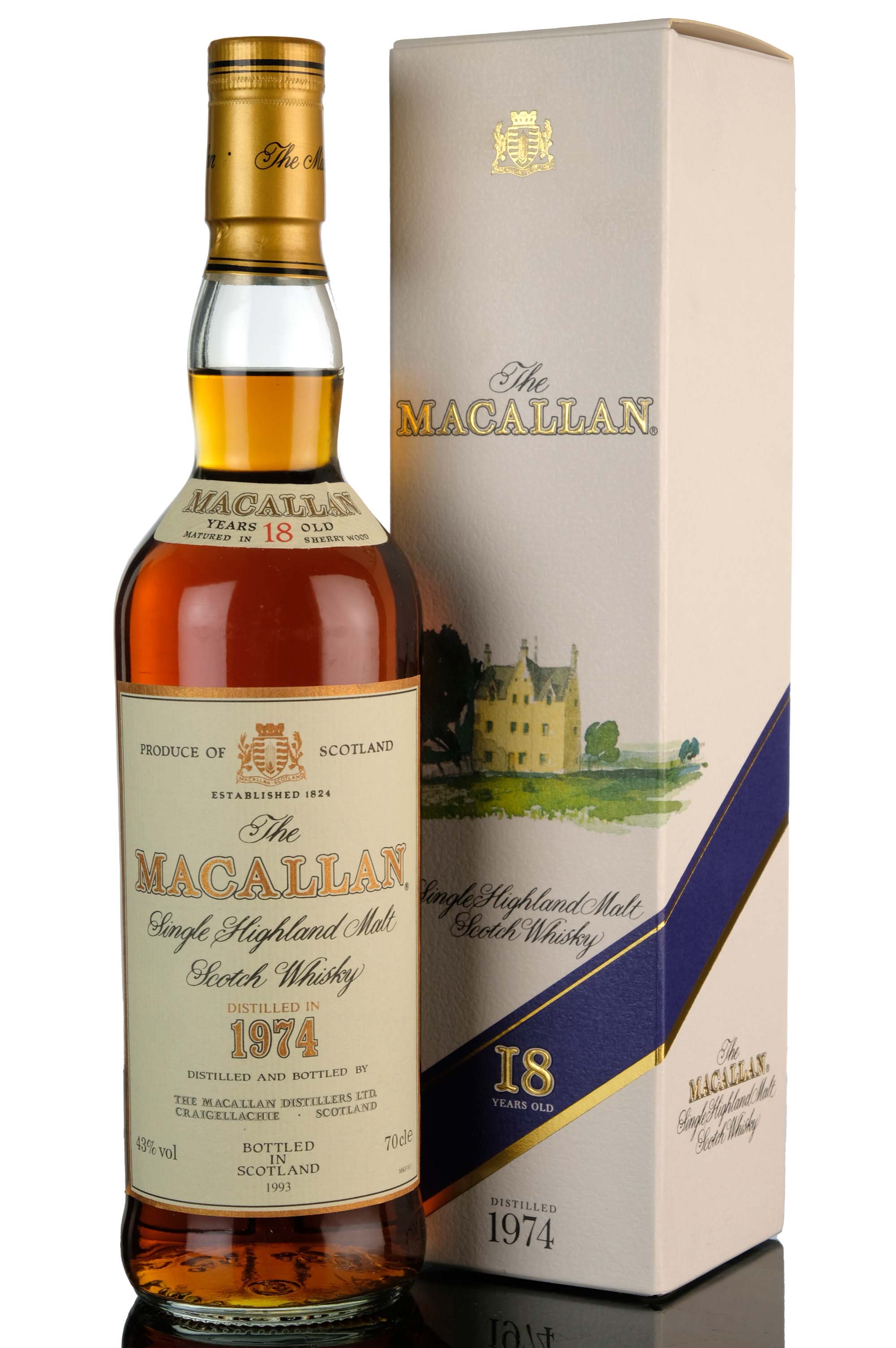 Macallan 1974-1993 - 18 Year Old - Sherry Cask