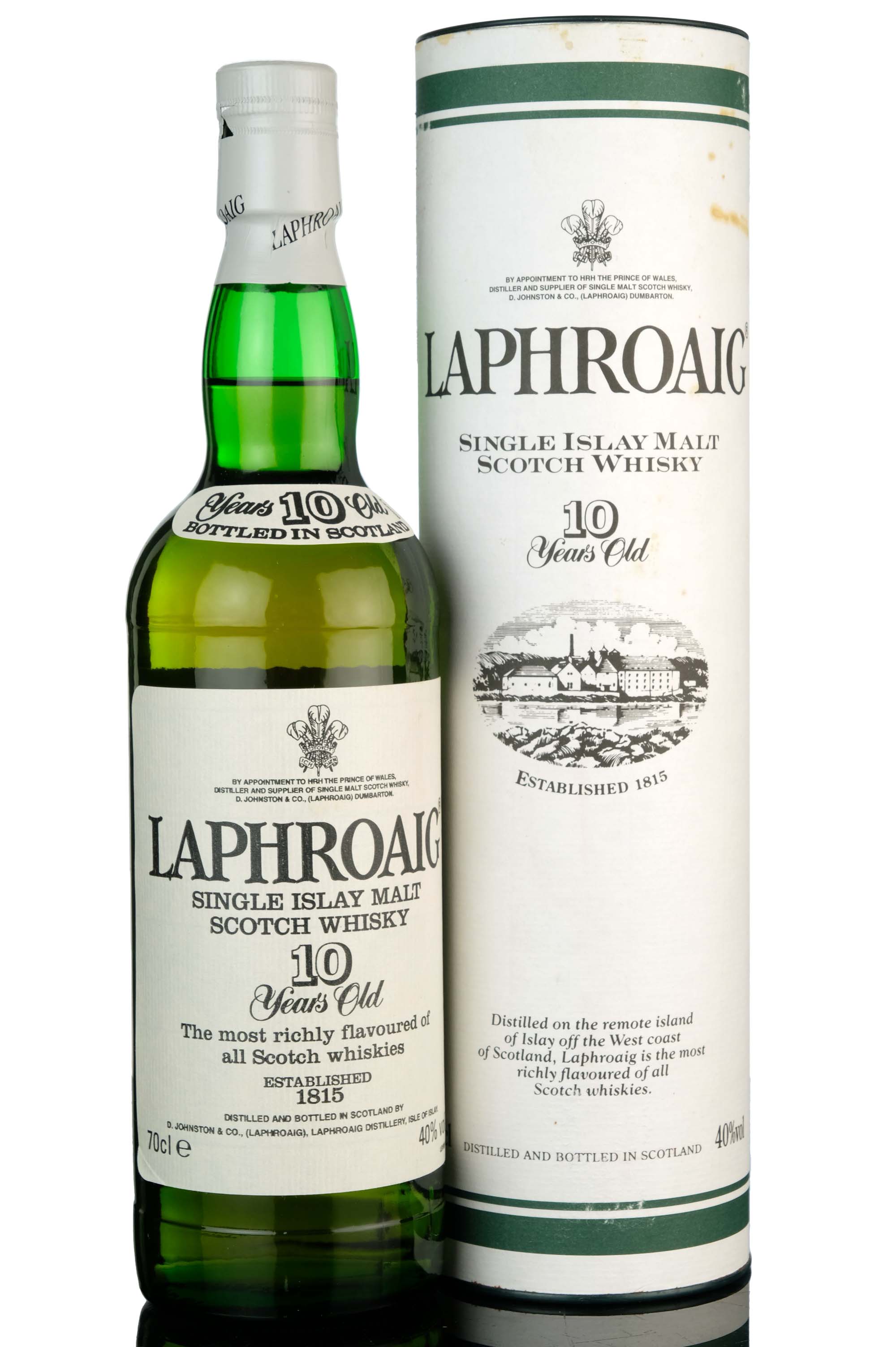 Laphroaig 10 Year Old - Late 1990s