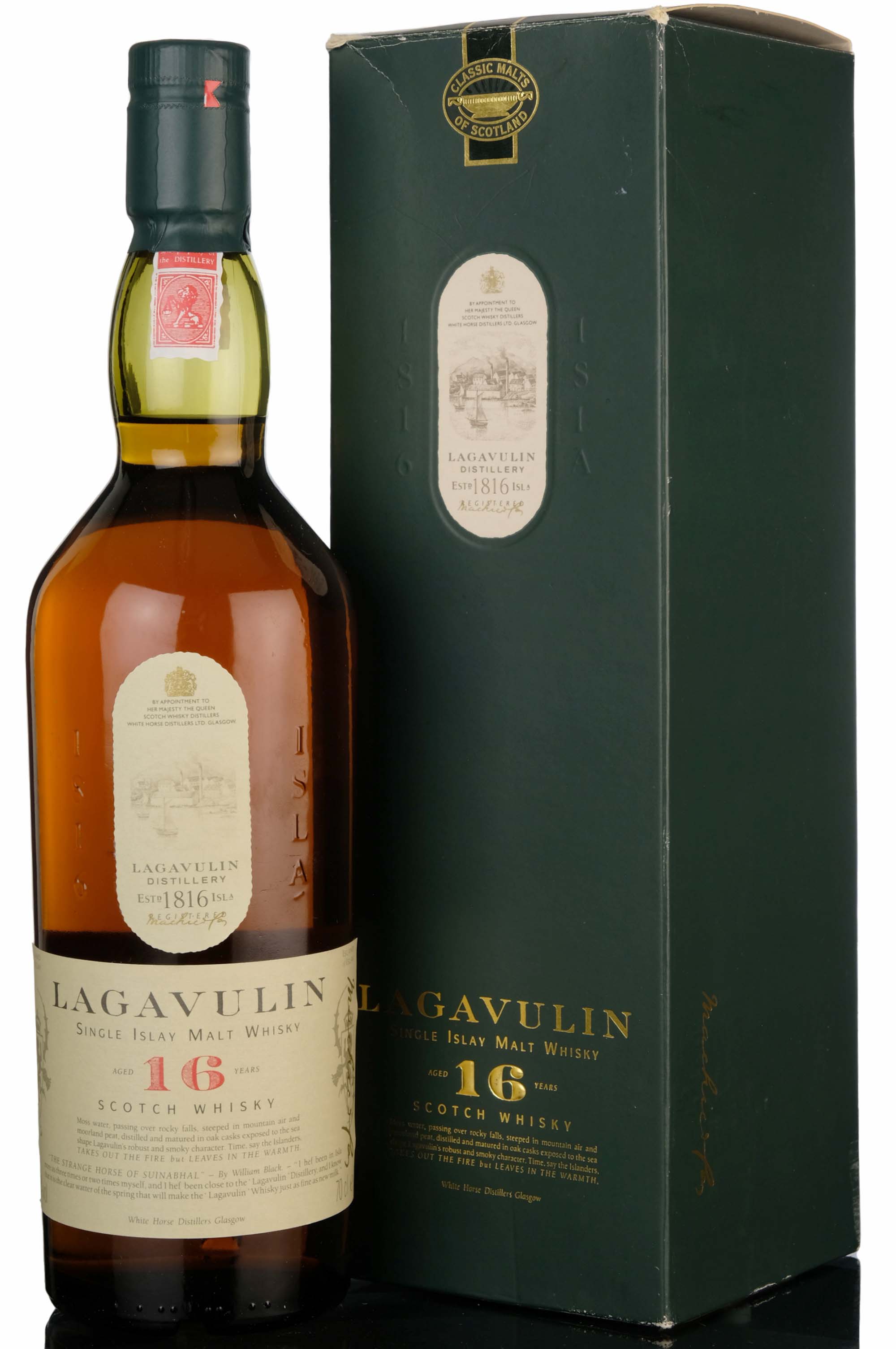 Lagavulin 16 Year Old - White Horse - 1990s