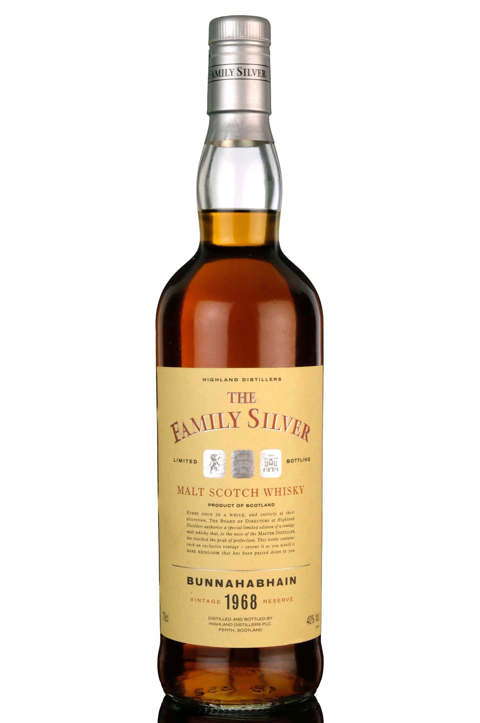 Bunnahabhain 1968 - The Family Silver