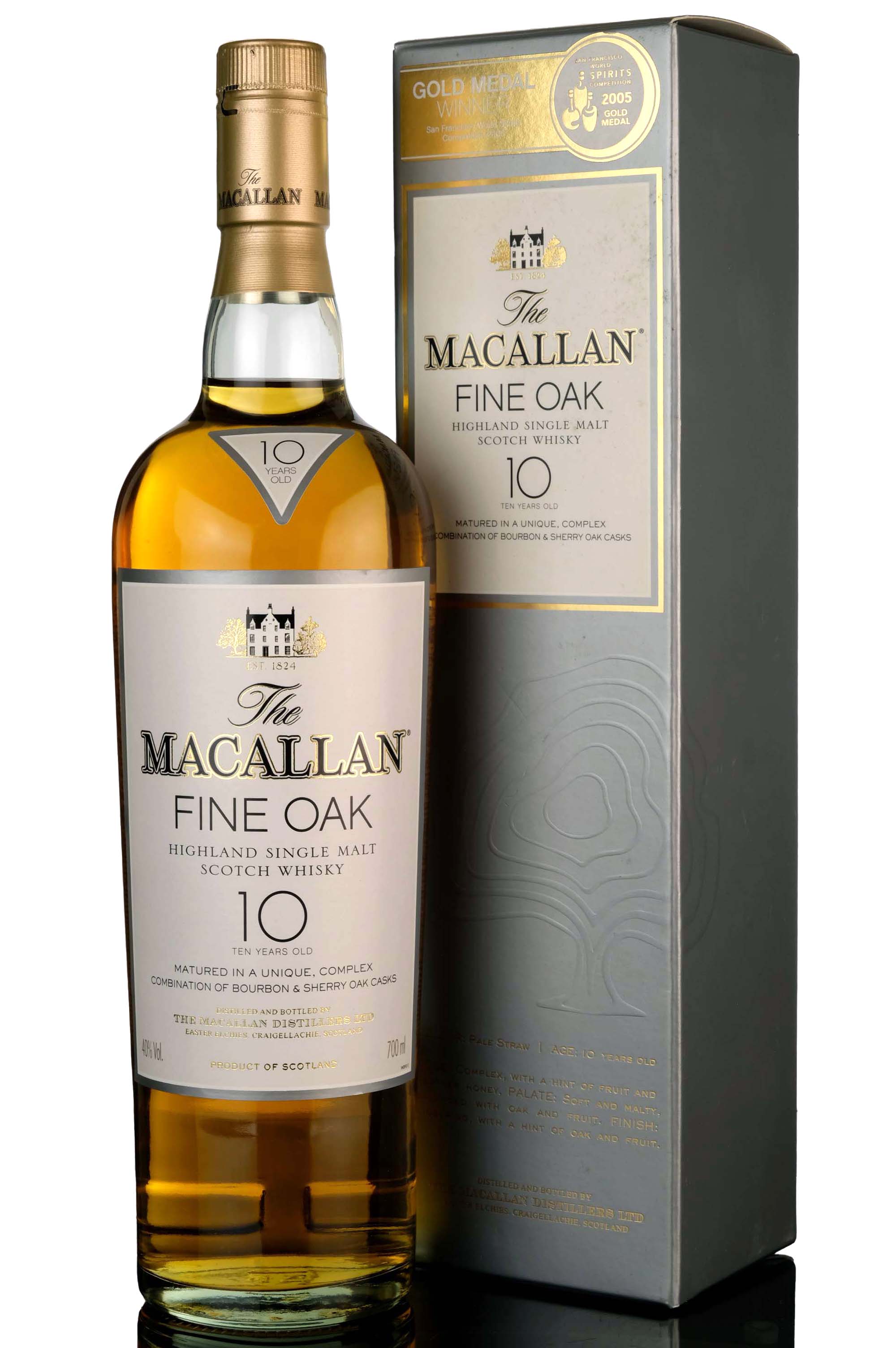 Macallan 10 Year Old - Fine Oak - Mid 2000s