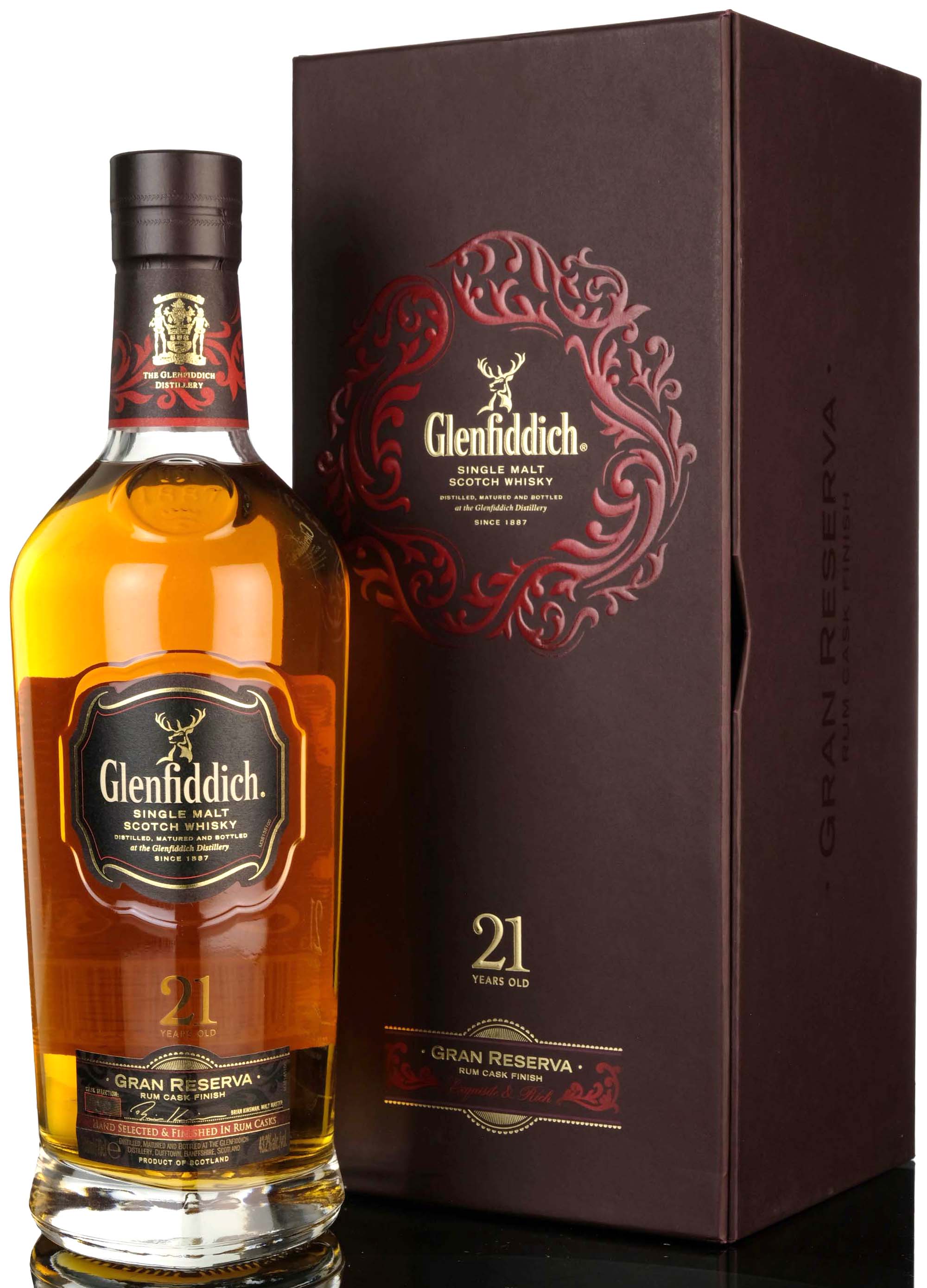 Glenfiddich 21 Year Old - Gran Reserva - Small Batch 39 - 2010s