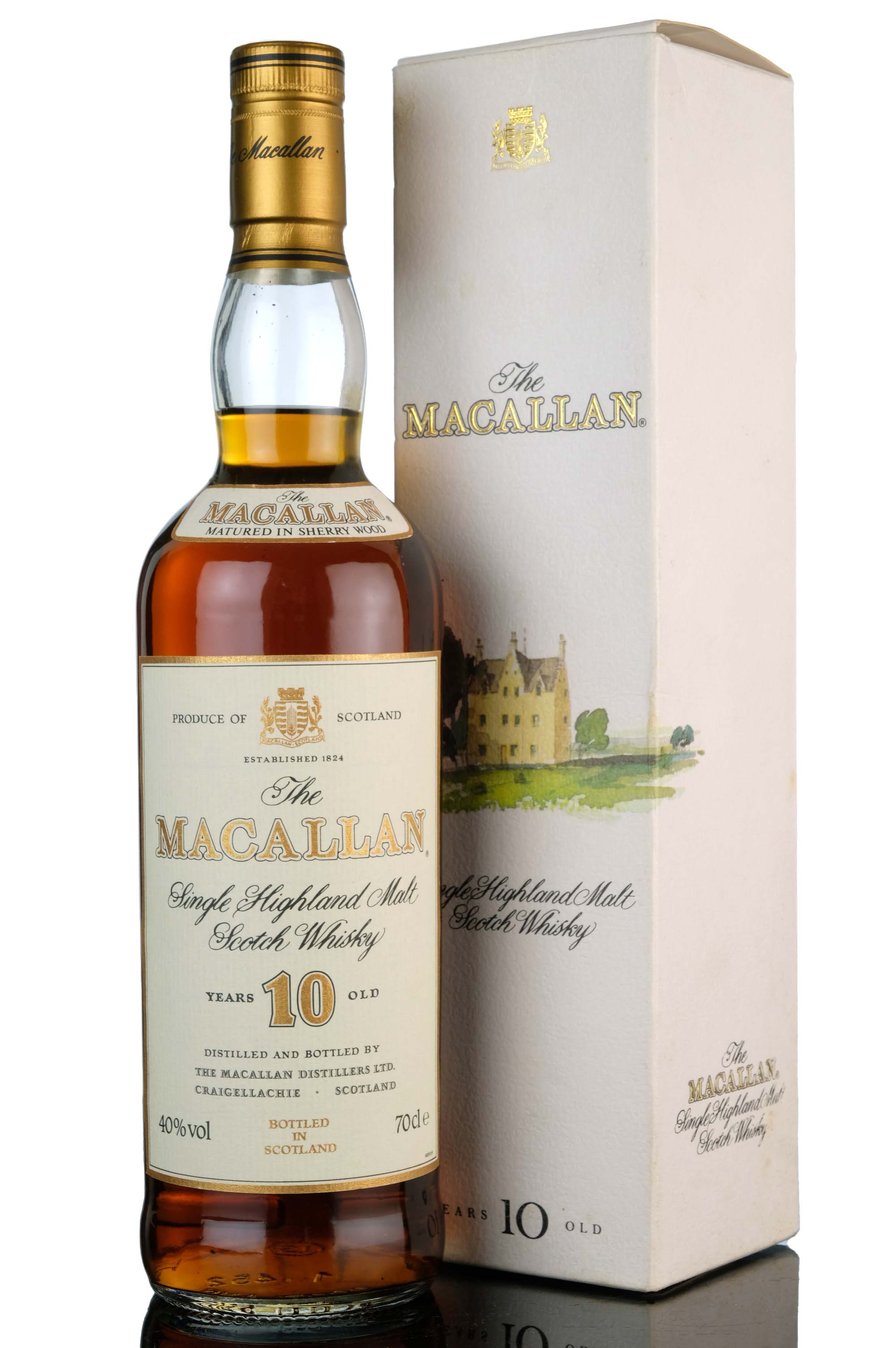 Macallan 10 Year Old - Sherry Cask - 1990s