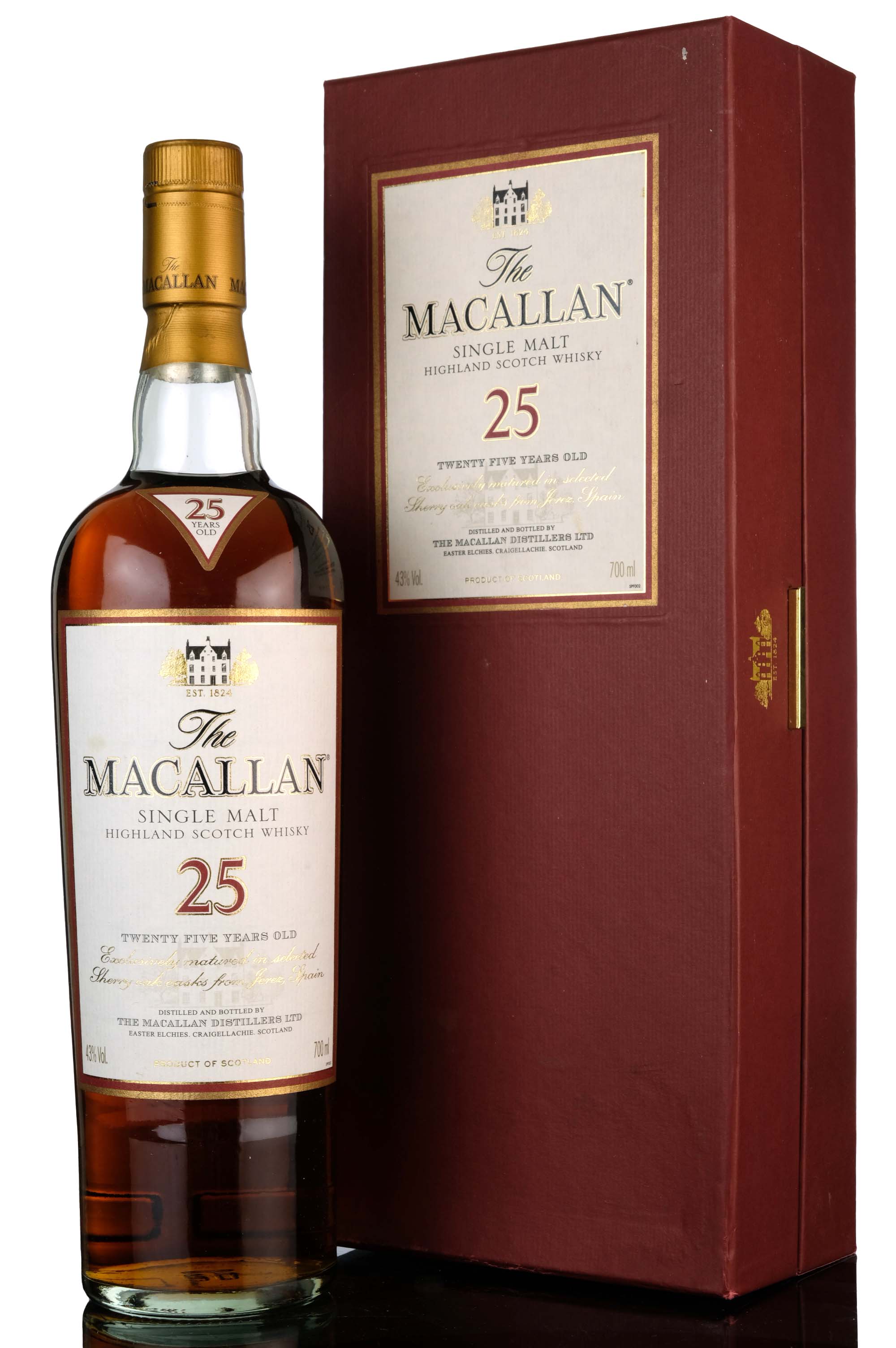 Macallan 25 Year Old - Sherry Cask - Early 2000s