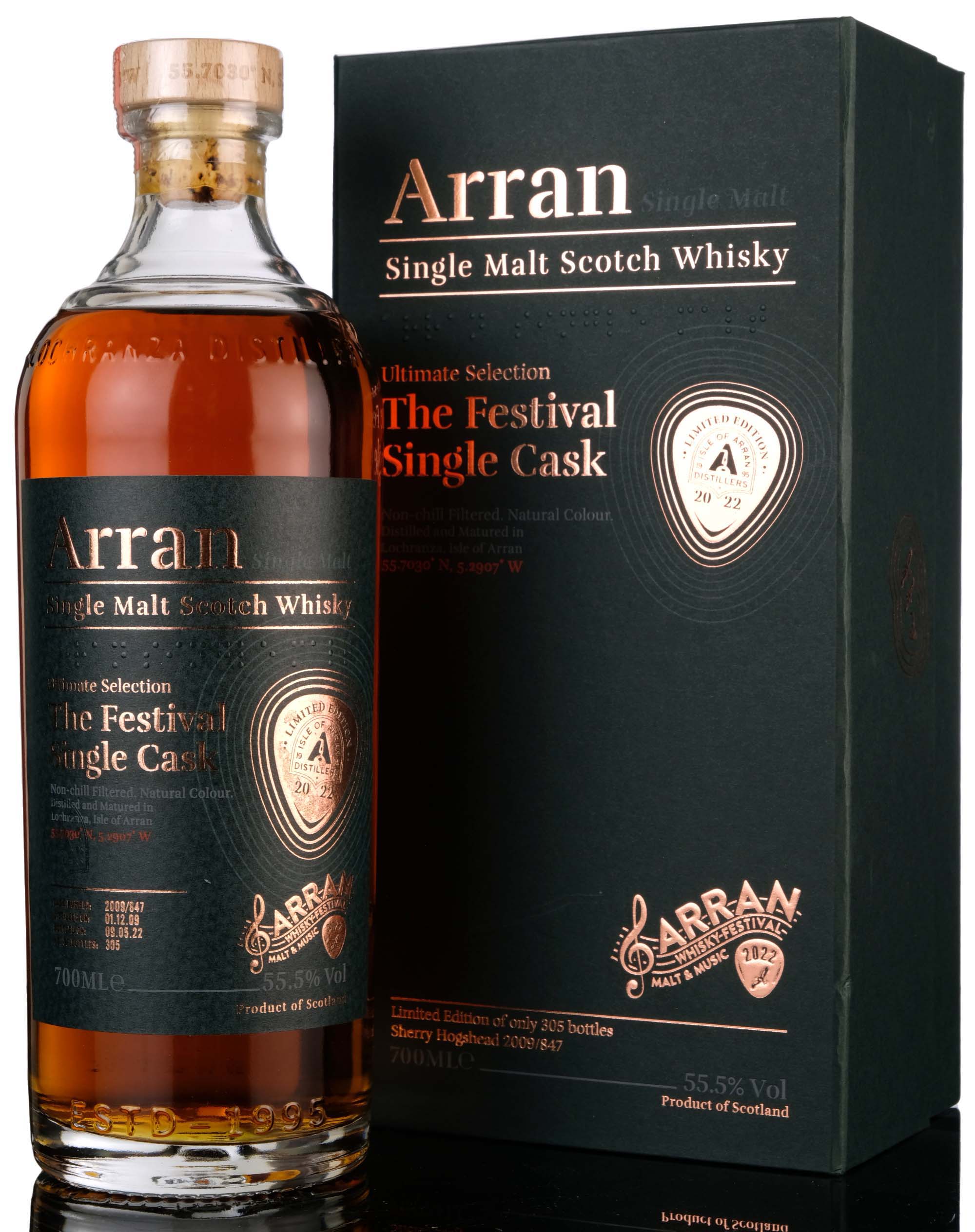 Arran 2009-2022 - 12 Year Old - Malt & Music Festival - Single Cask 847