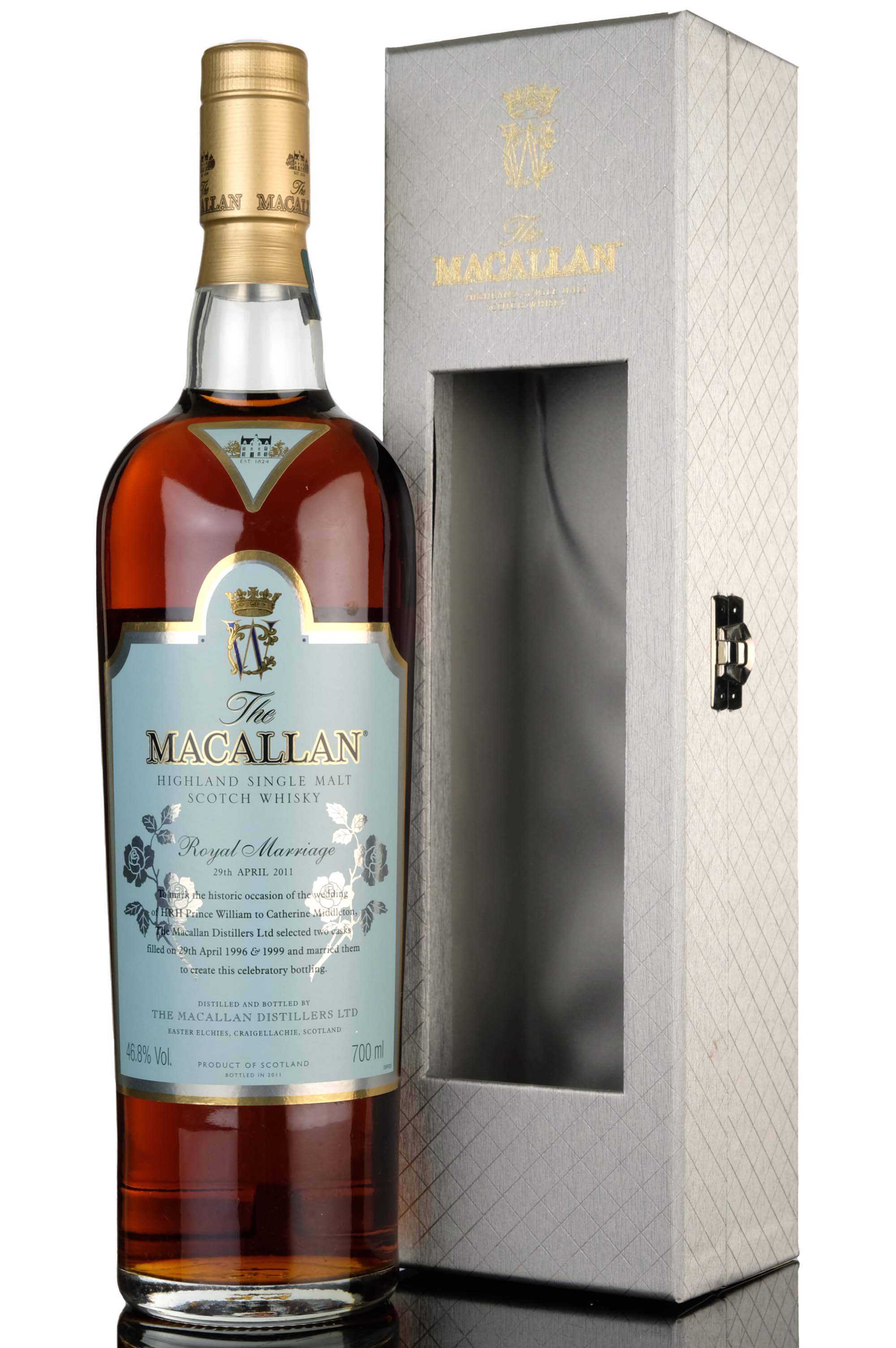 Macallan 1996/1999 - William & Kate Royal Marriage - 2011 Release