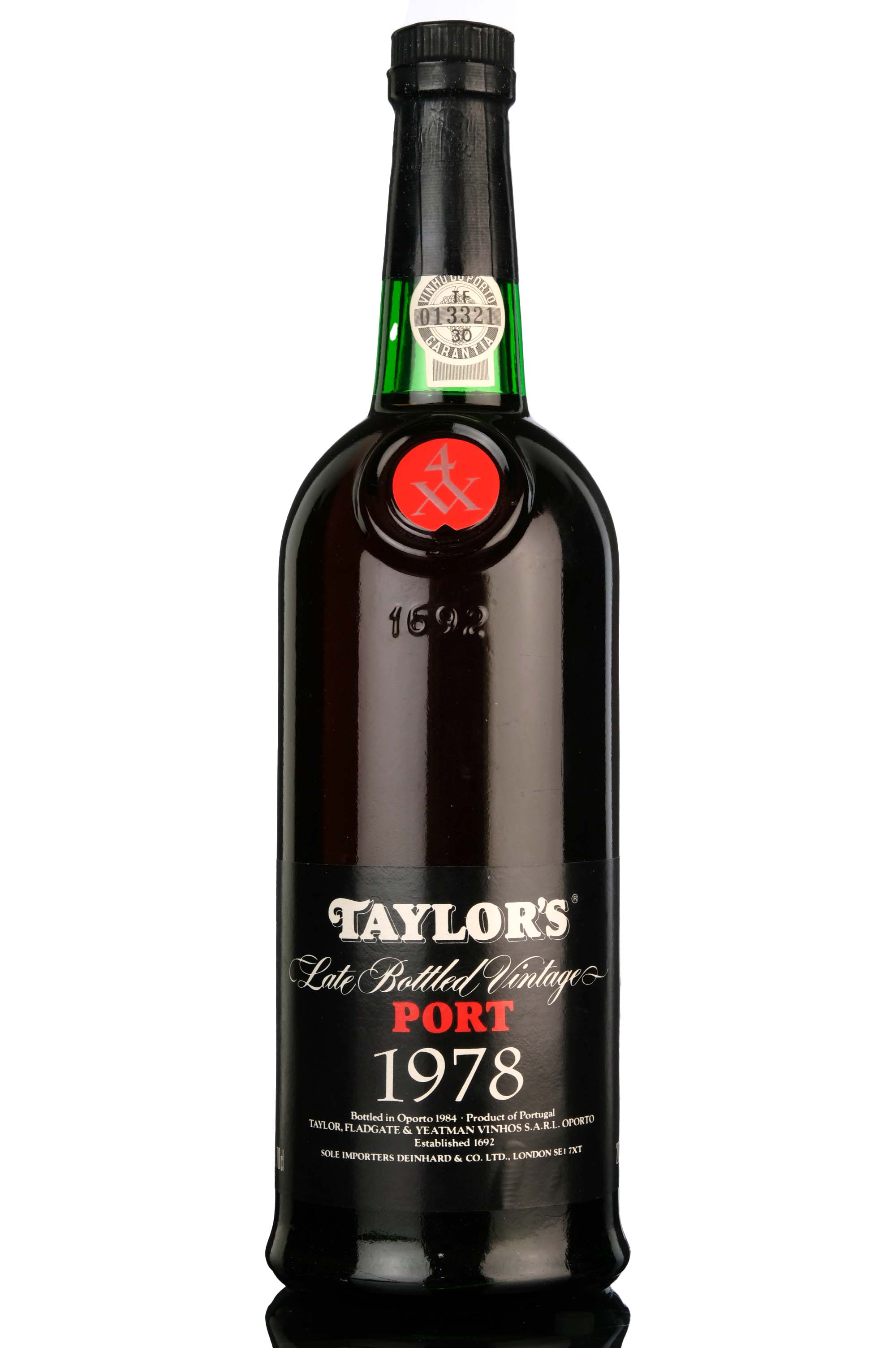 Taylors 1978 Vintage Port  Bottled 1984