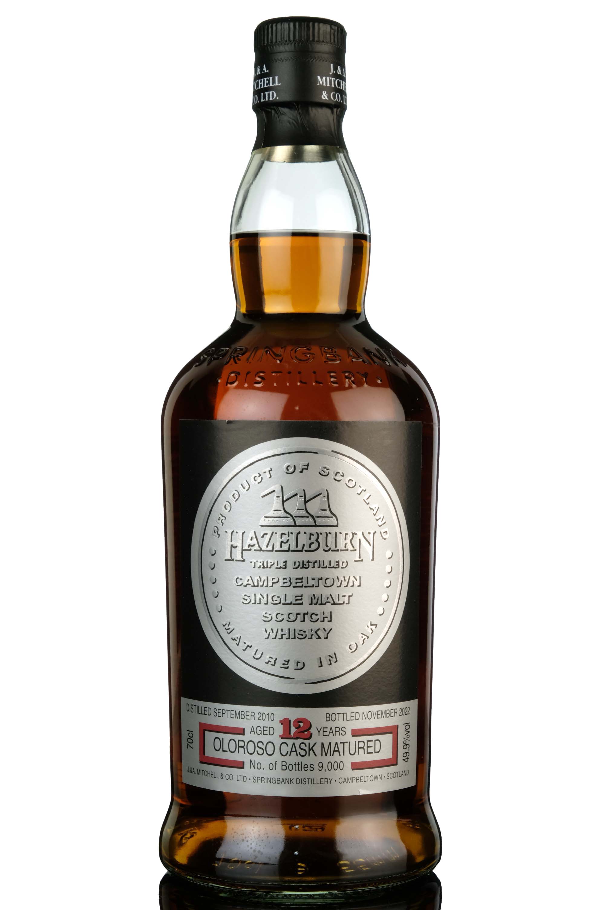 Hazelburn 2010-2022 - 12 Year Old - Oloroso Cask Matured