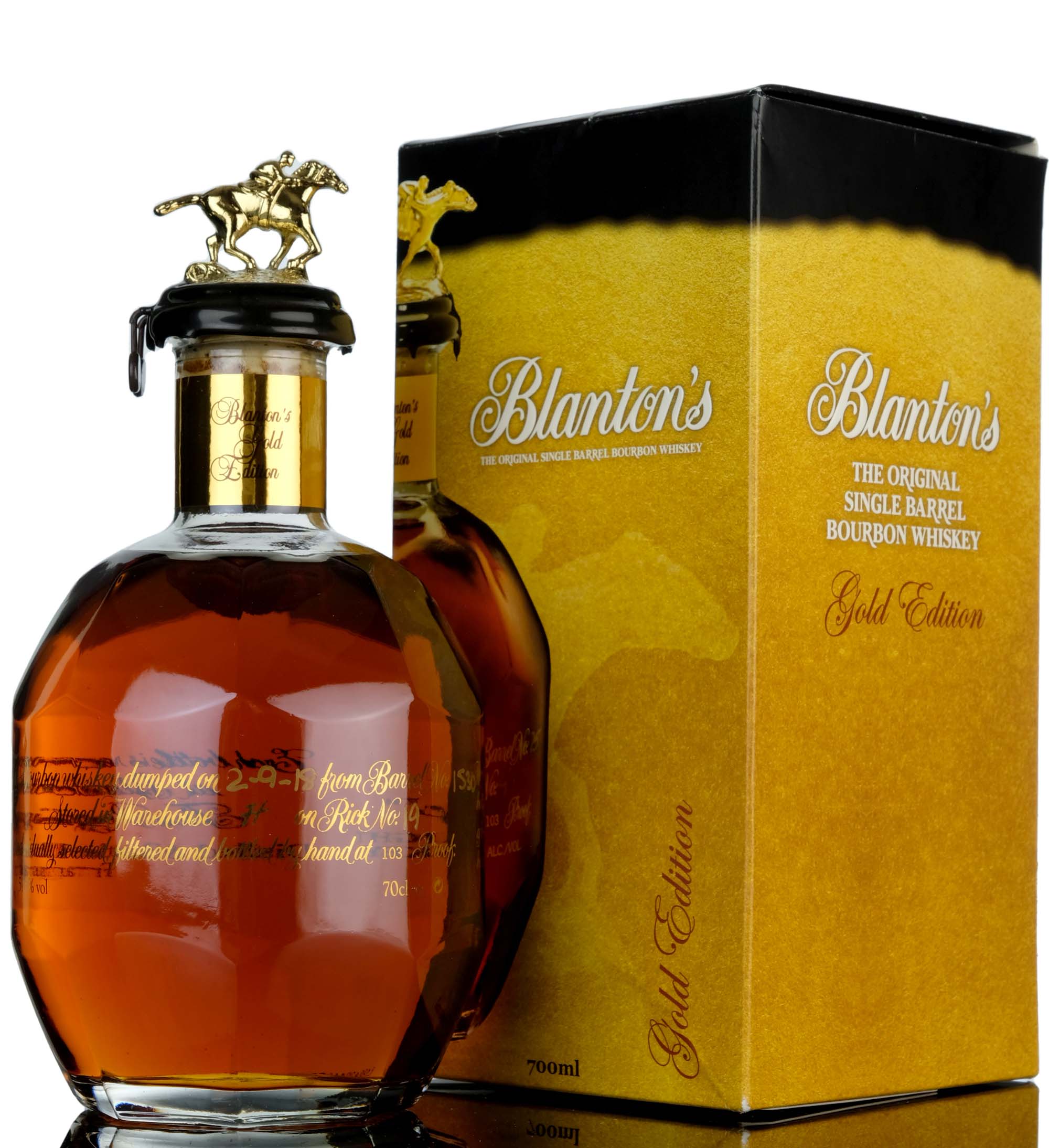 Blantons Gold Edition  Single Barrel 1530  2018 Release