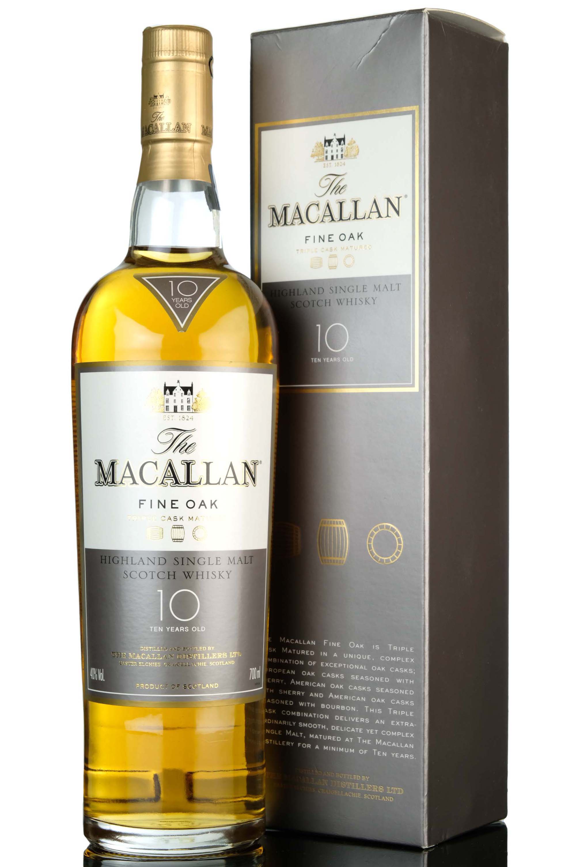 Macallan 10 Year Old - Fine Oak - Mid 2000s