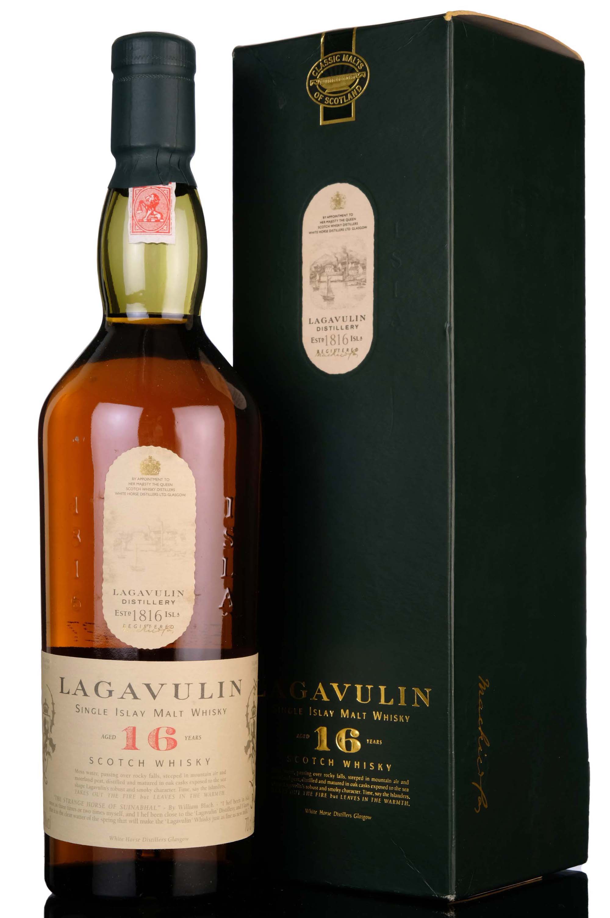 Lagavulin 16 Year Old - White Horse - 1990s