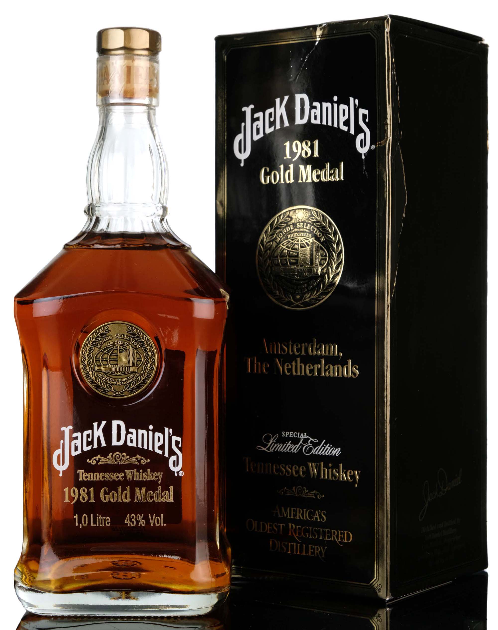 Jack Daniels 1981 Gold Medal 7th Release
