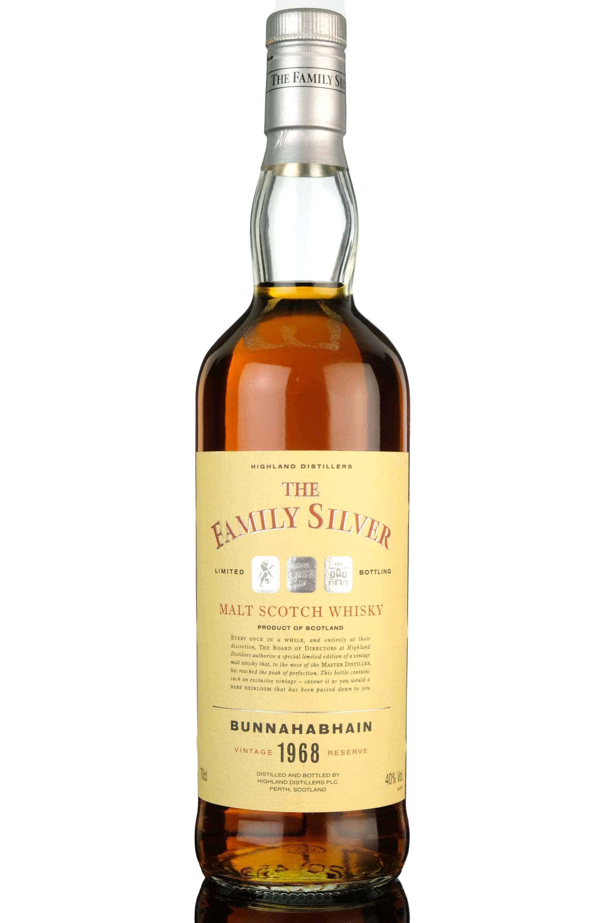 Bunnahabhain 1968 - The Family Silver