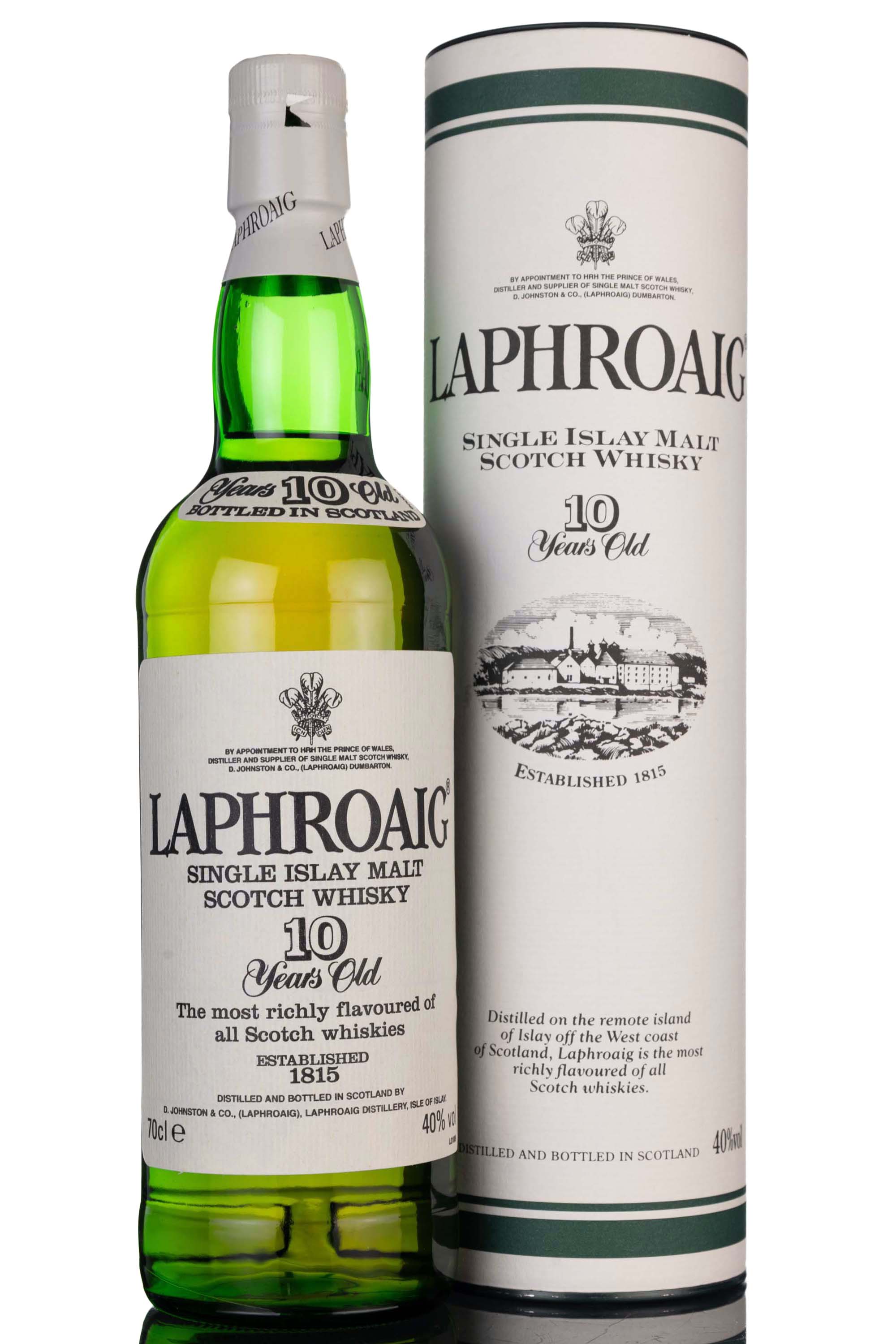 Laphroaig 10 Year Old - Late 1990s