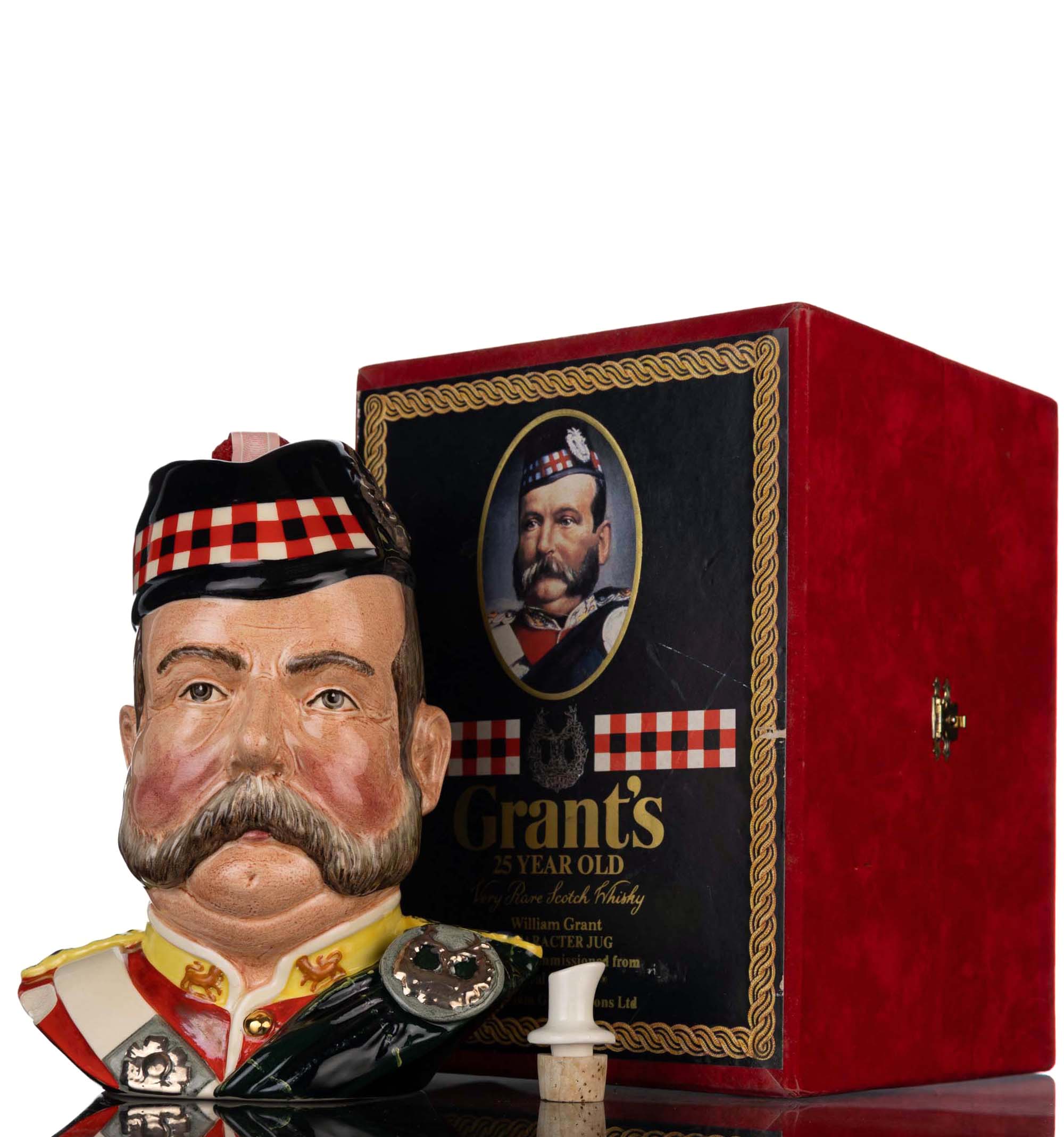 Grants 25 Year Old - Royal Doulton Ceramic Character Jug