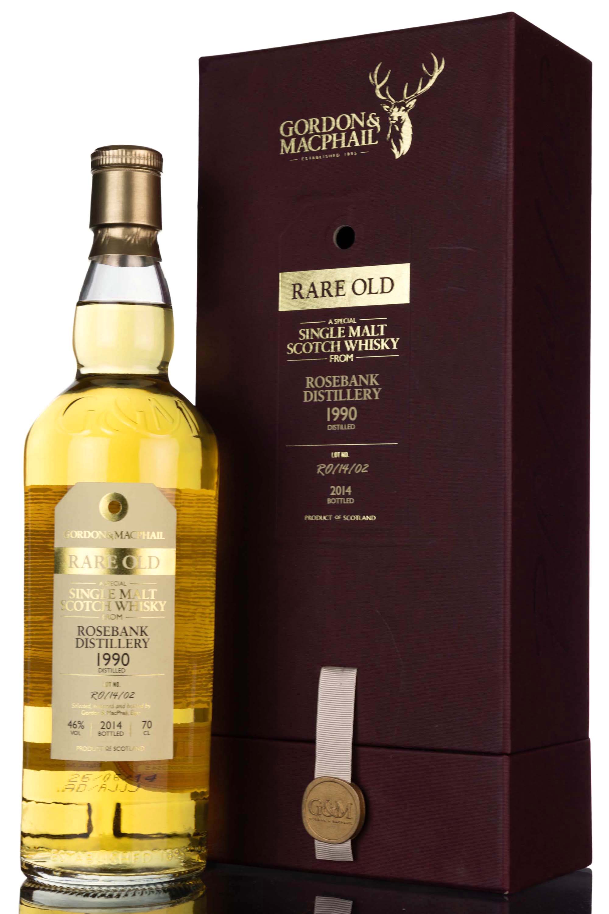 Rosebank 1990-2014 - Gordon & MacPhail - Rare Old - RO/14/02