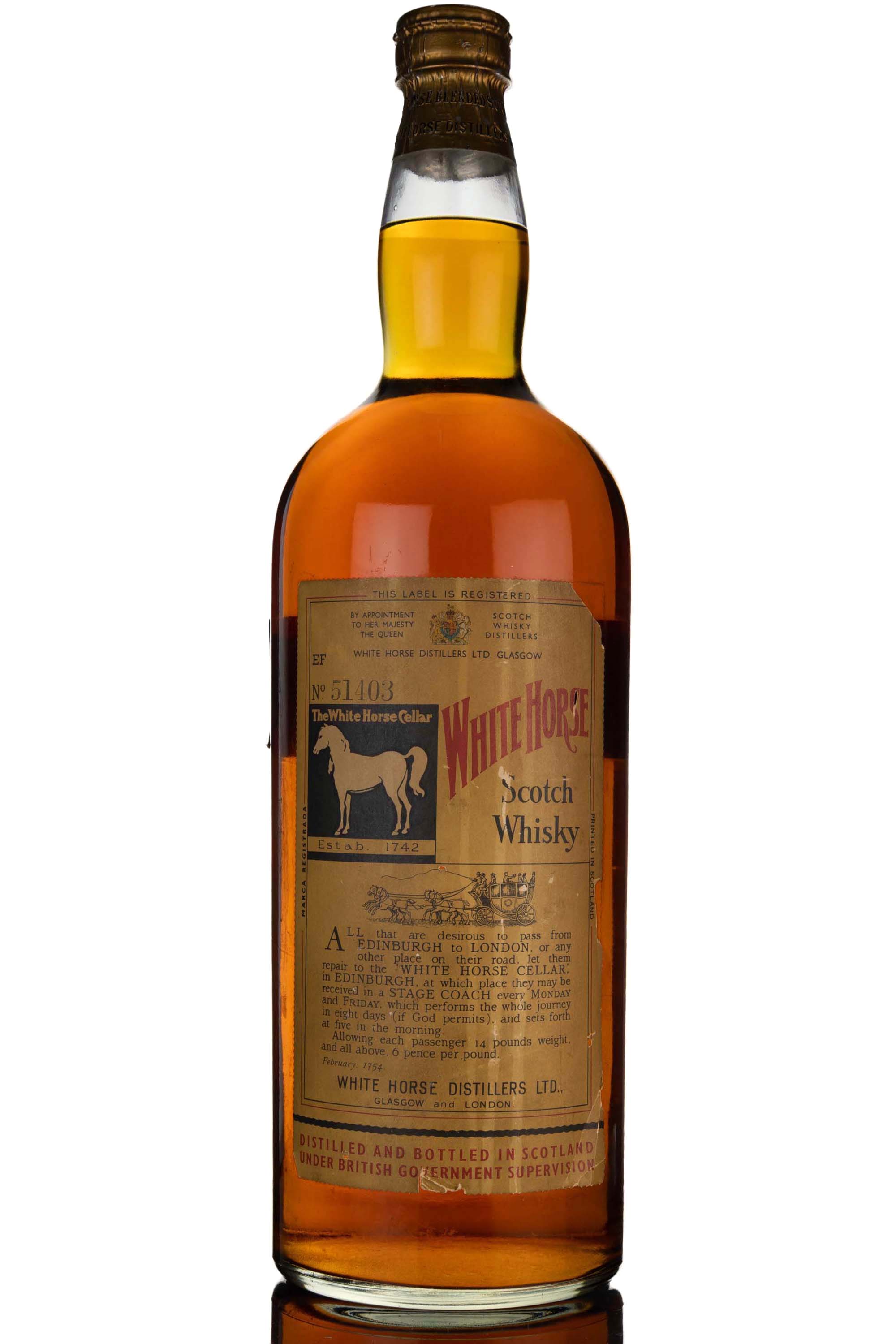 White Horse - 1950s - 4.5 Litres