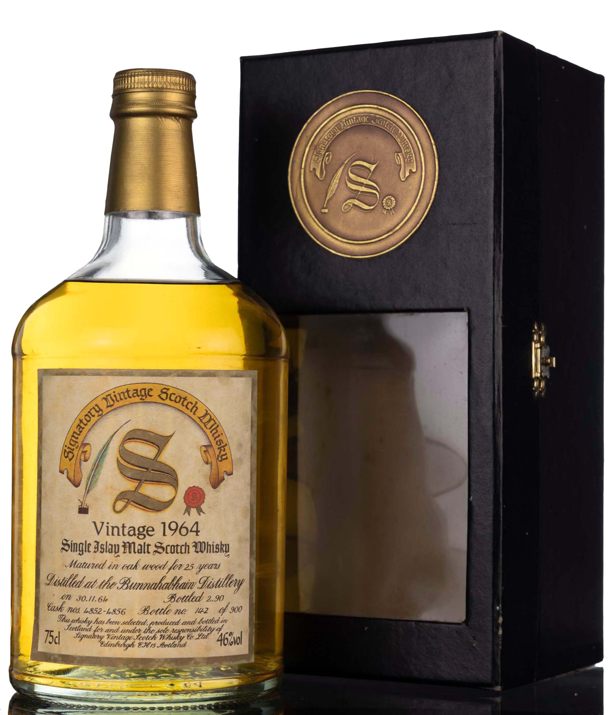 Bunnahabhain 1964-1990 - 25 Year Old - Signatory Vintage - Cask 4852-4856