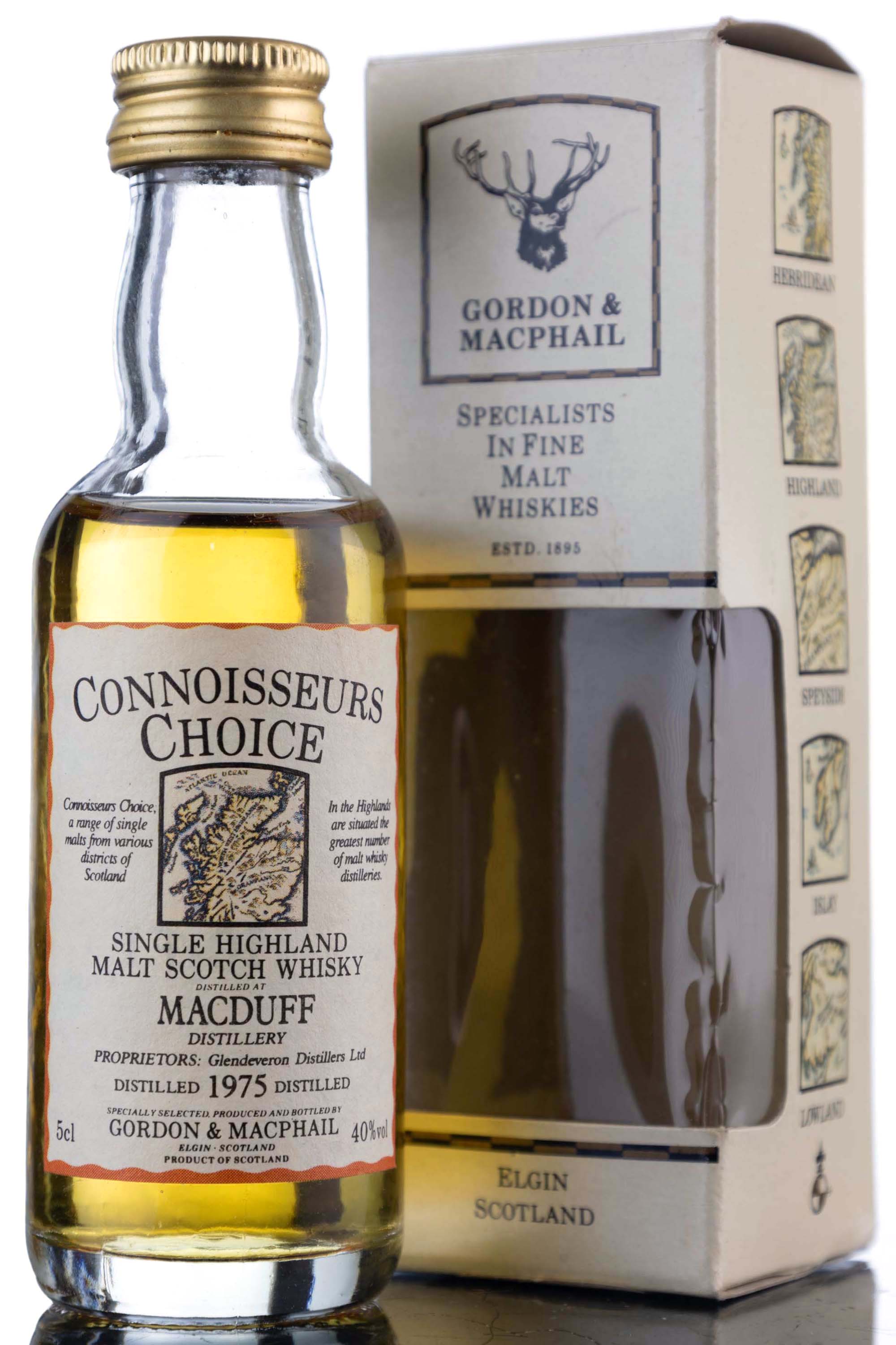 Macduff 1975 - Gordon & MacPhail - Connoisseurs Choice - Miniature