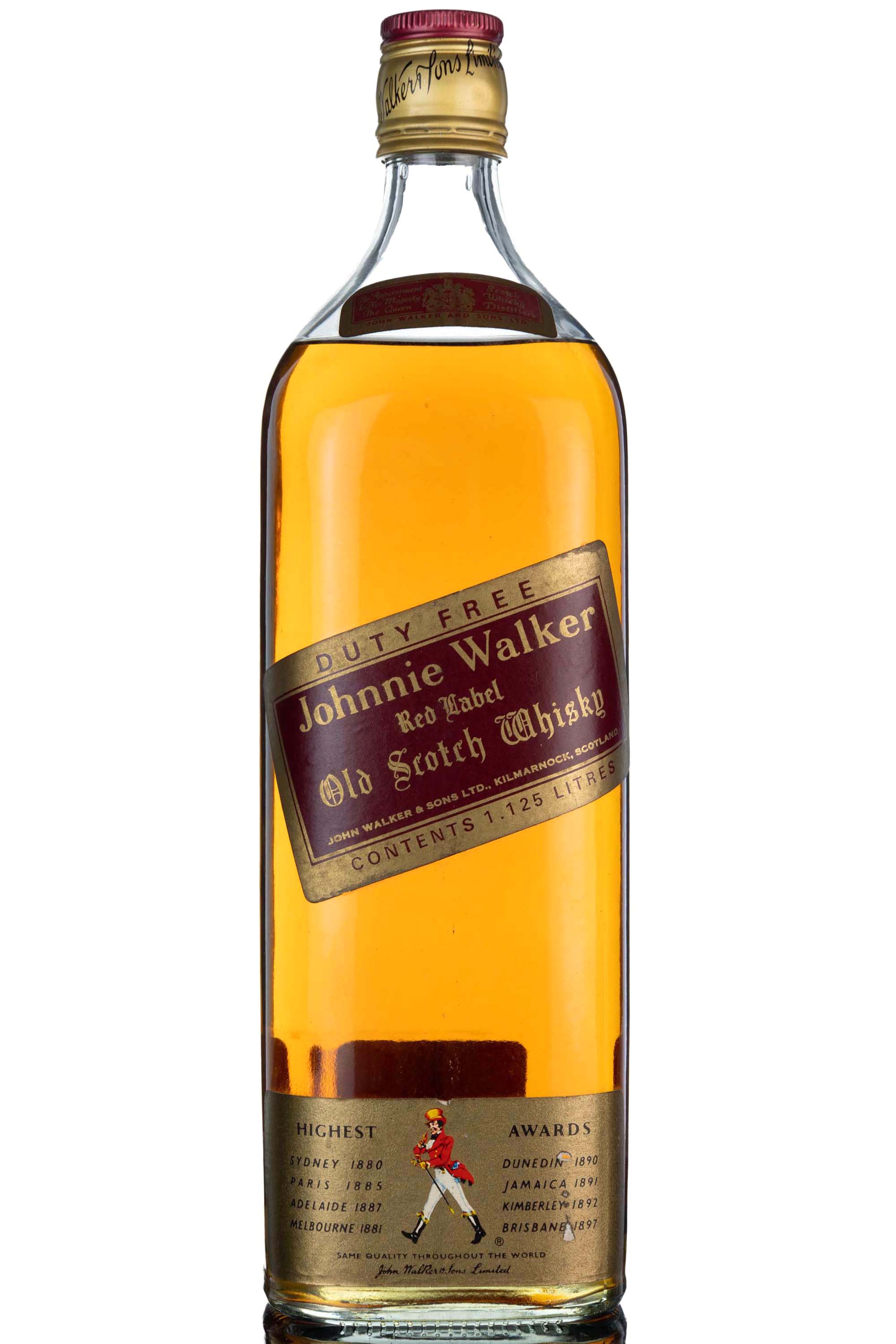 Johnnie Walker Red Label - 1980s - 1.125 Litres