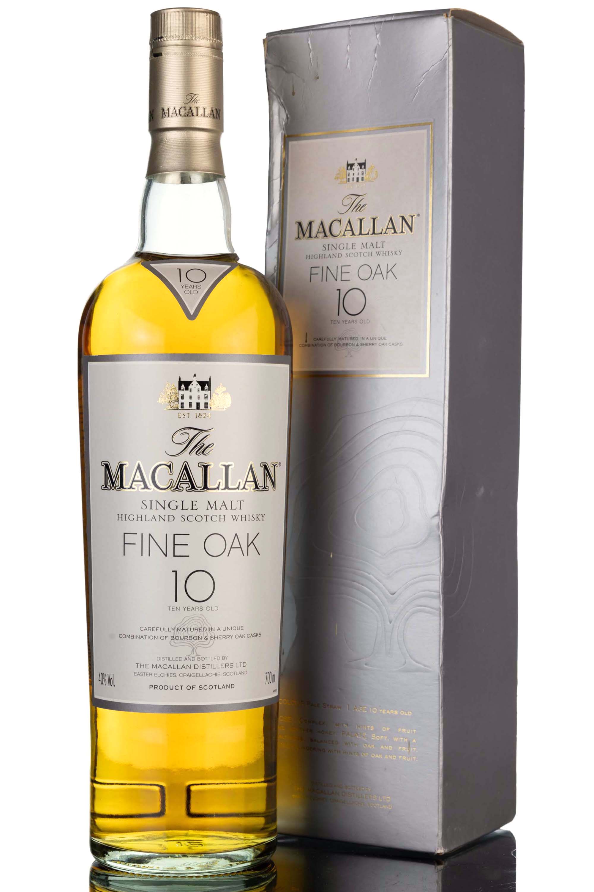 Macallan 10 Year Old - Fine Oak - Mid 2000s