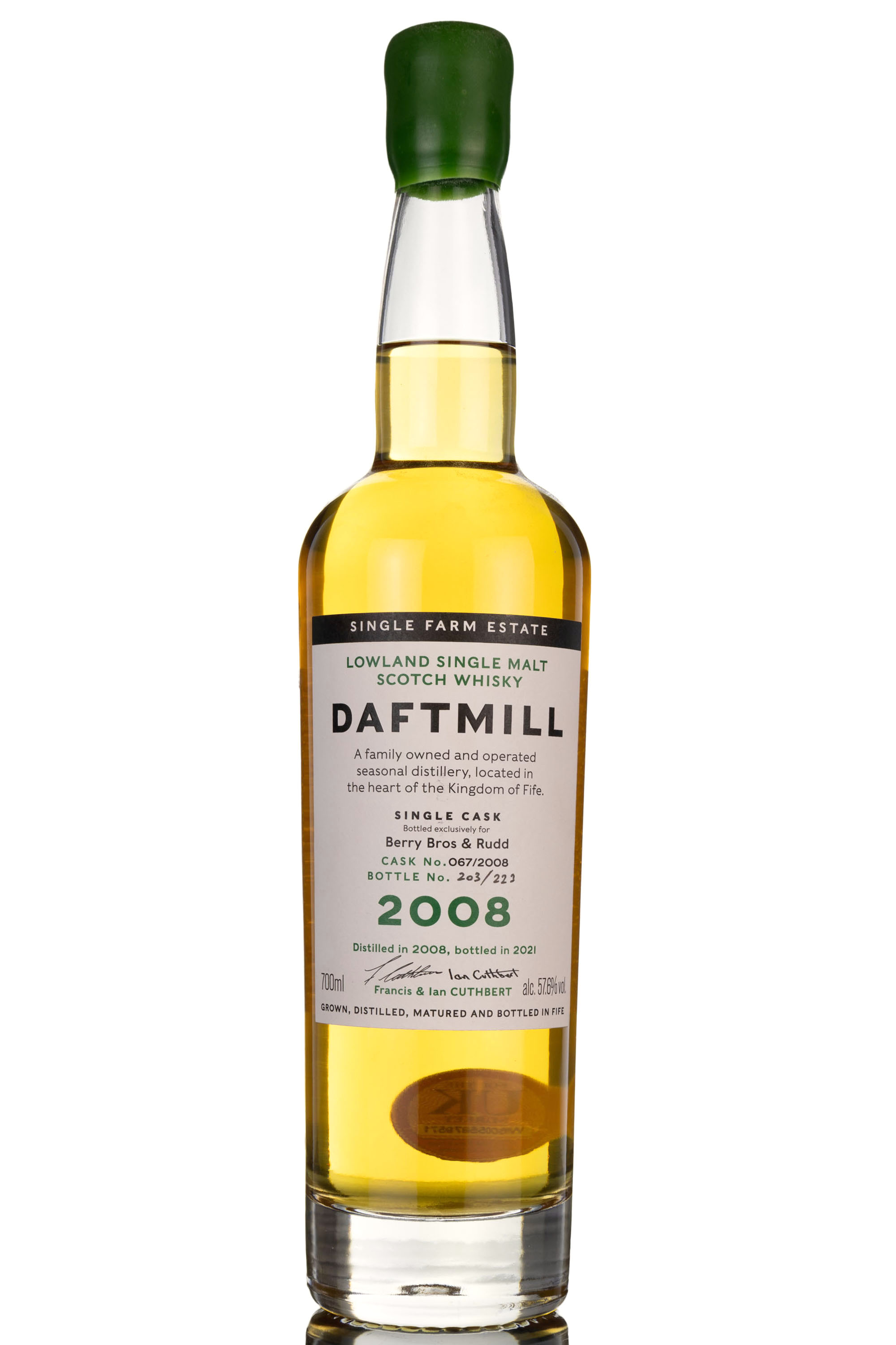 Daftmill 2008-2021 - Single Cask 067 - Berry Bros & Rudd Exclusive