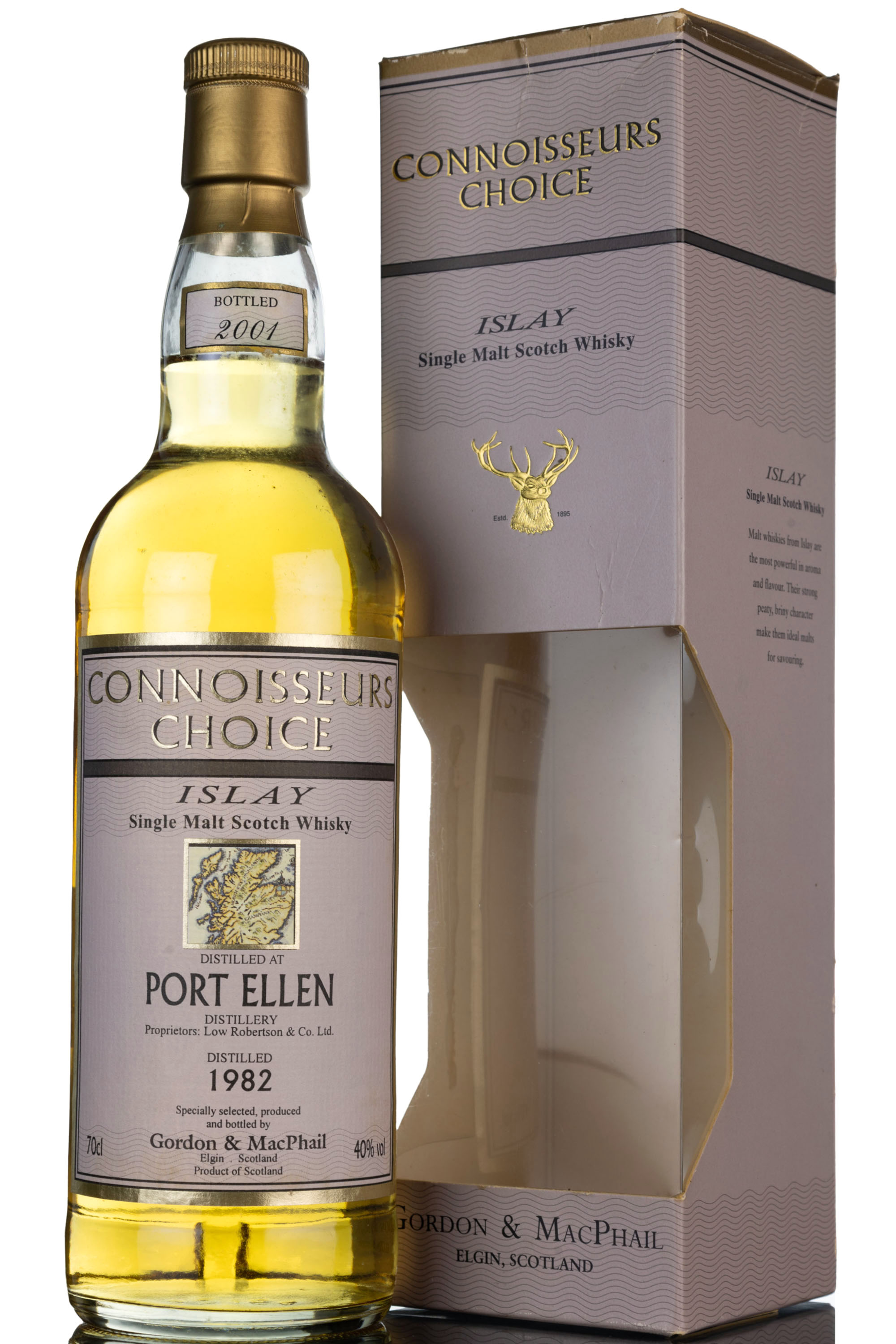 Port Ellen 1982-2001 - Gordon & MacPhail - Connoisseurs Choice