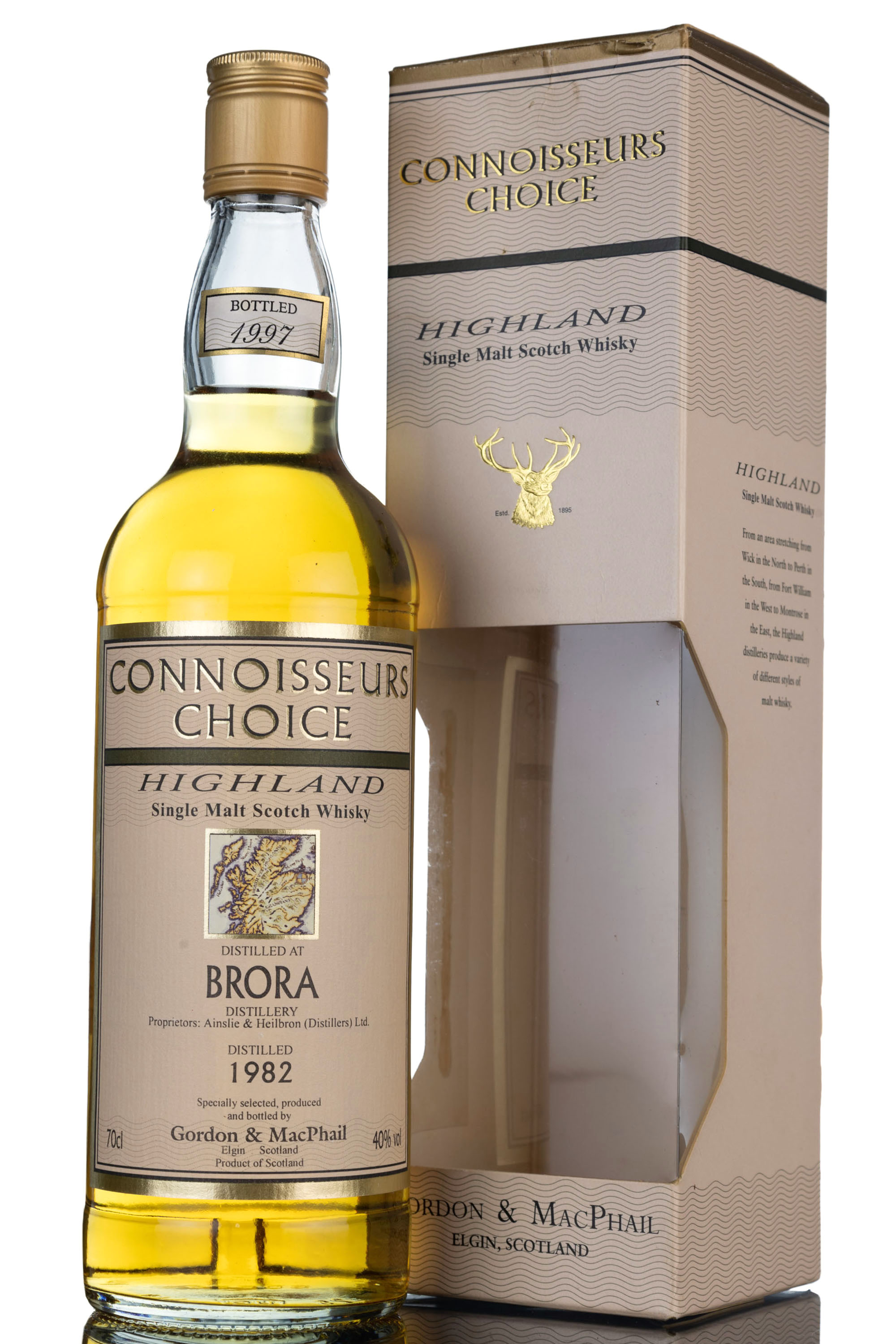 Brora 1982-1997 - Gordon & MacPhail - Connoisseurs Choice