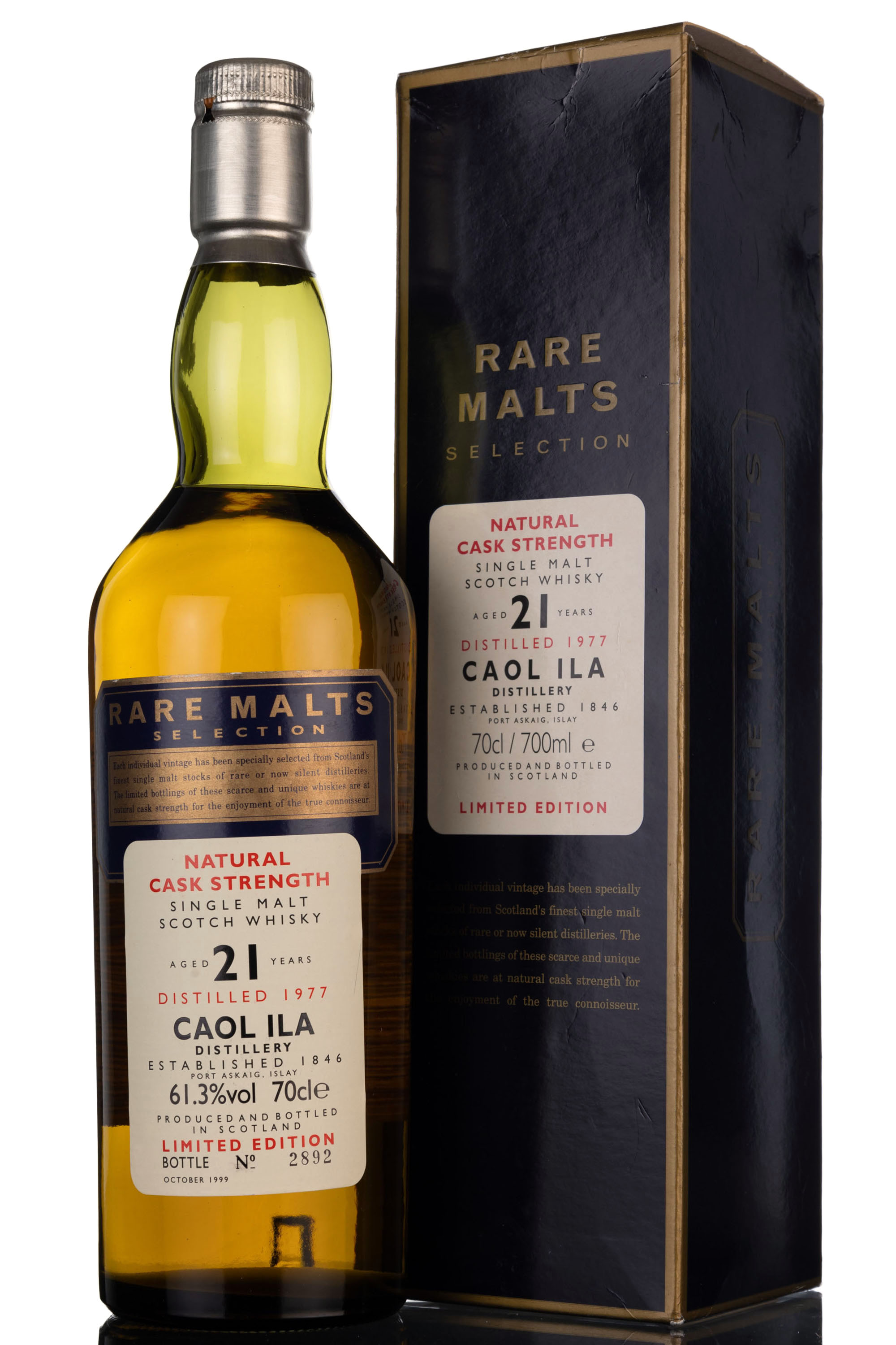 Caol Ila 1977-1999 - 21 Year Old - Rare Malts 61.3%