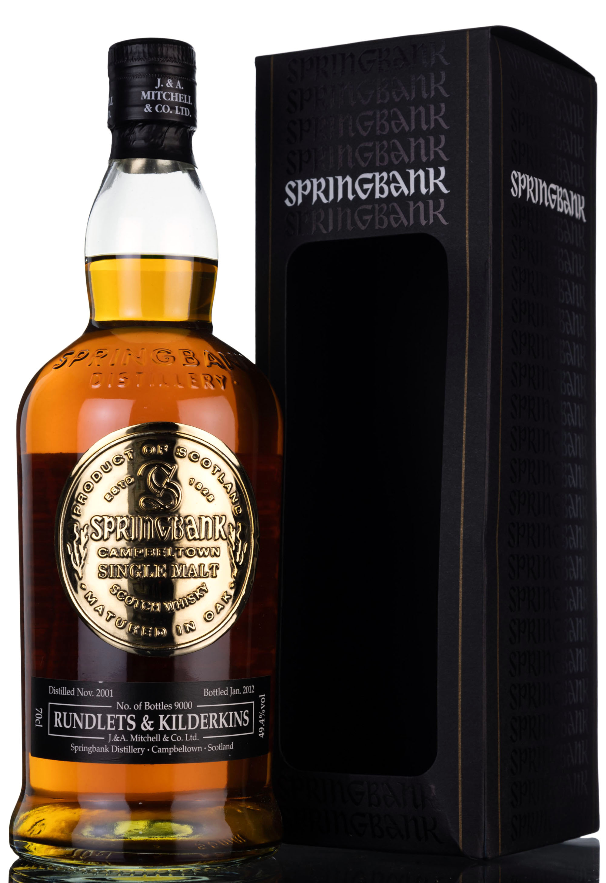 Springbank 2001-2012 - Rundlets & Kilderkins