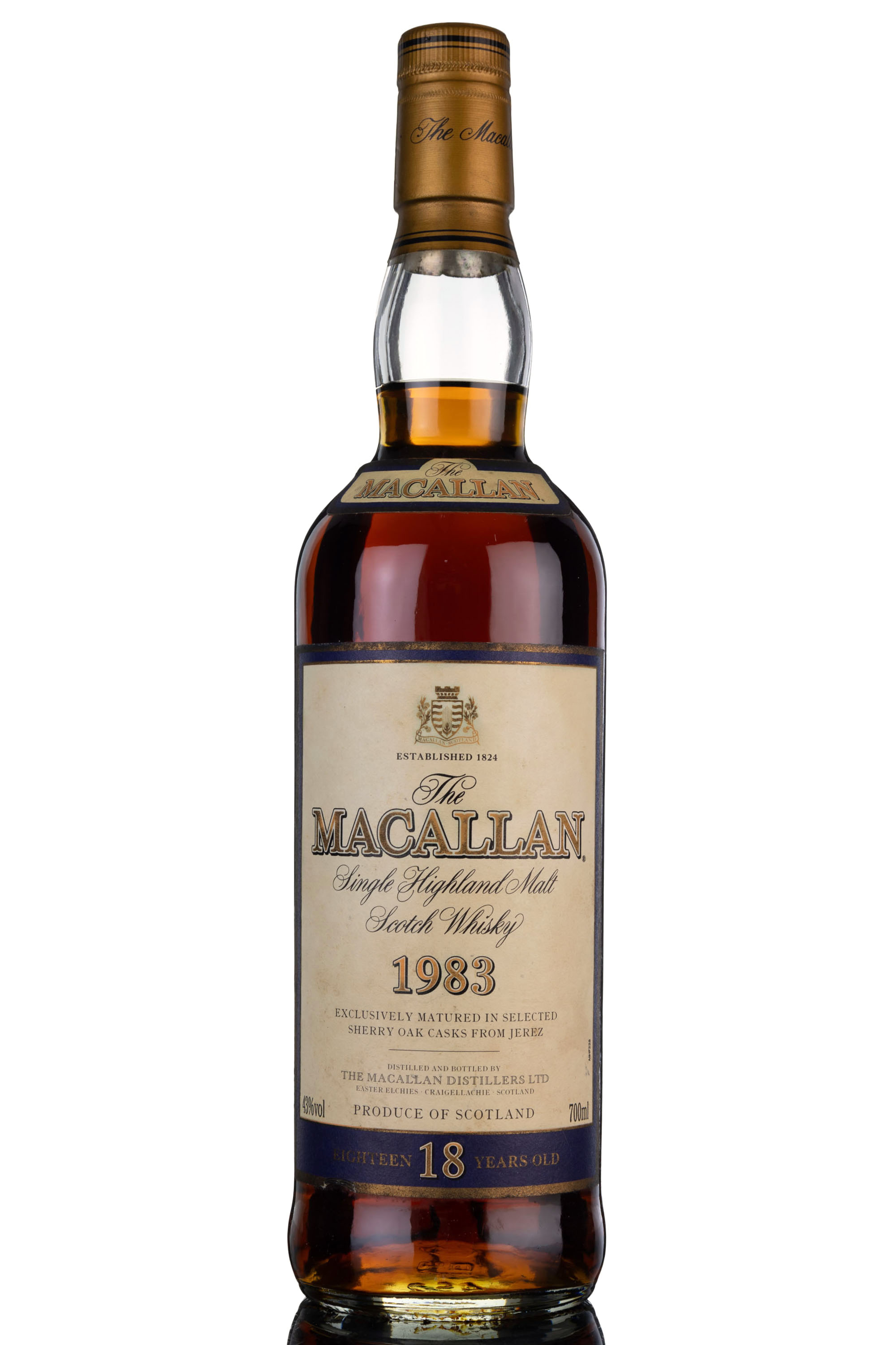 Macallan 1983 - 18 Year Old - Sherry Cask