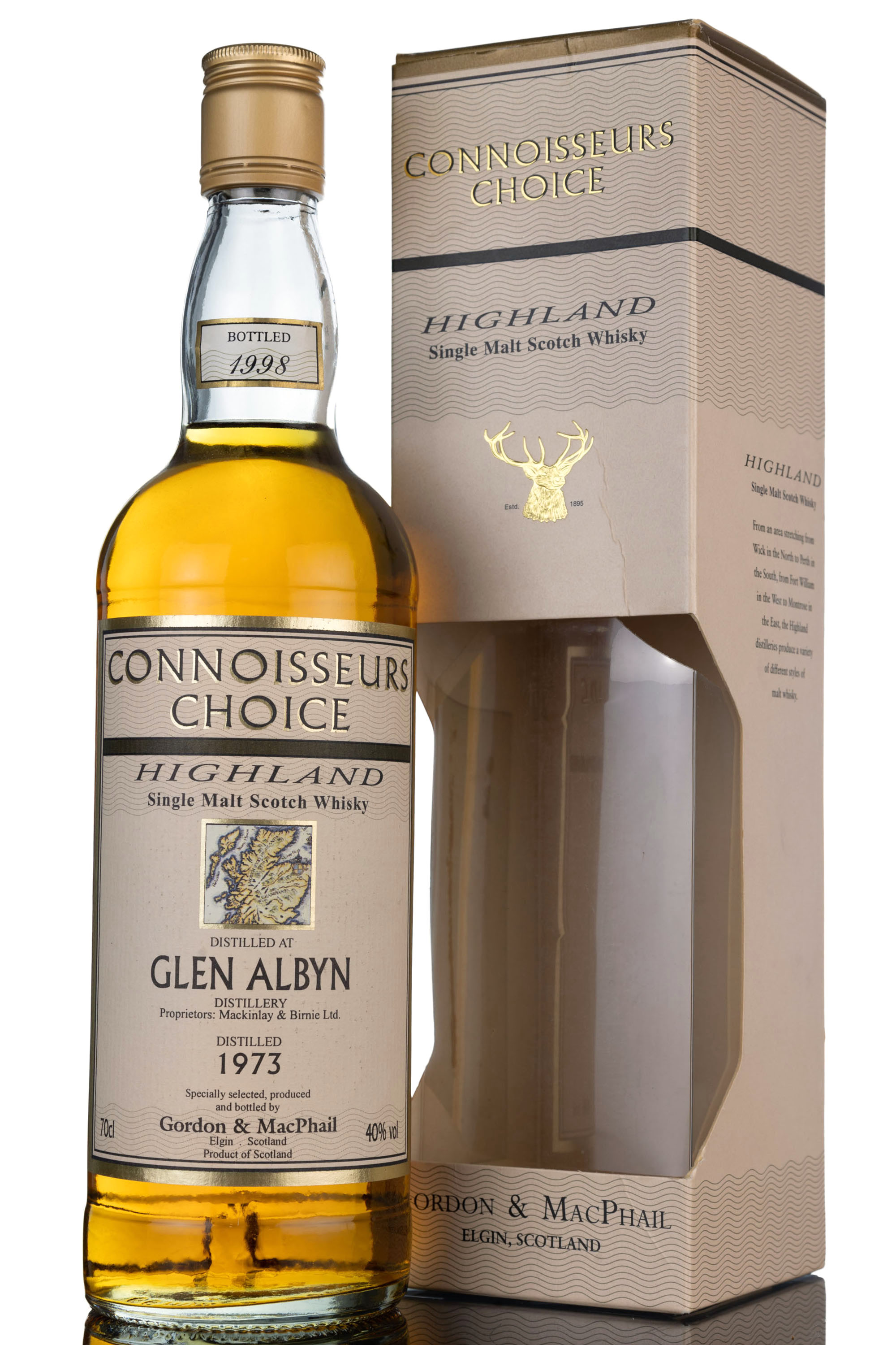 Glen Albyn 1973-1998 - Gordon & MacPhail - Connoisseurs Choice