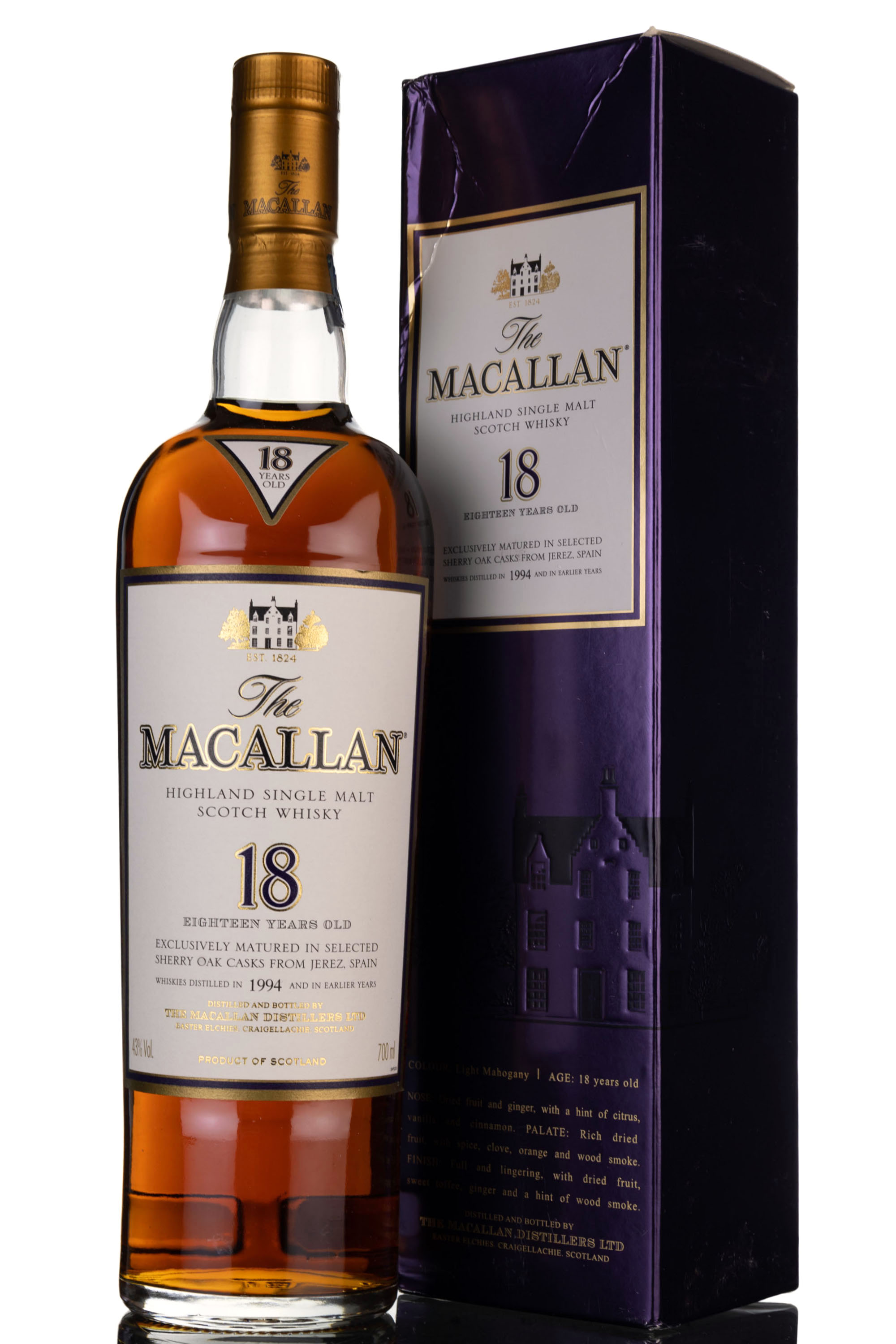 Macallan 1994 - 18 Year Old - Sherry Cask