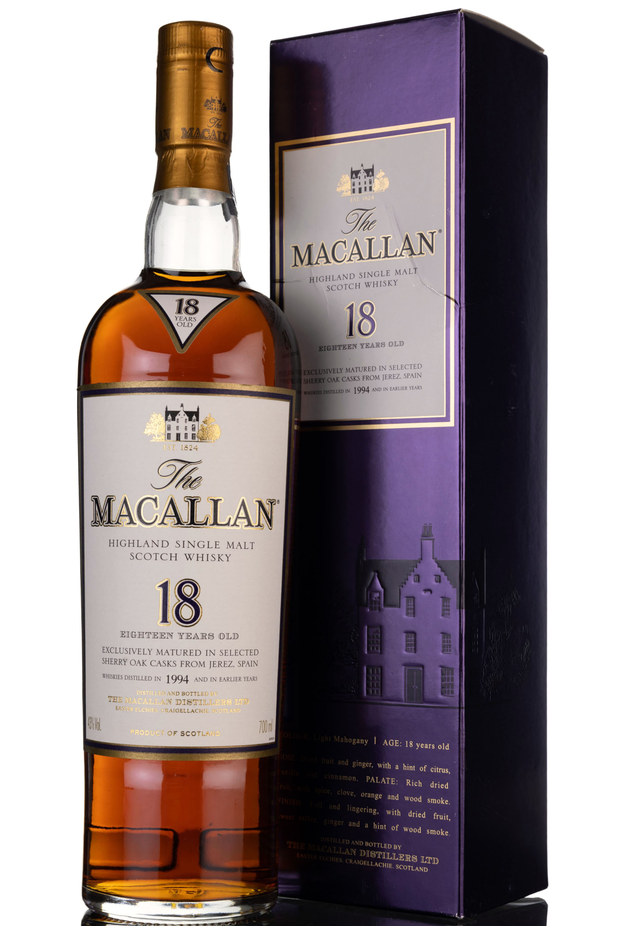 Macallan 1994 - 18 Year Old - Sherry Cask