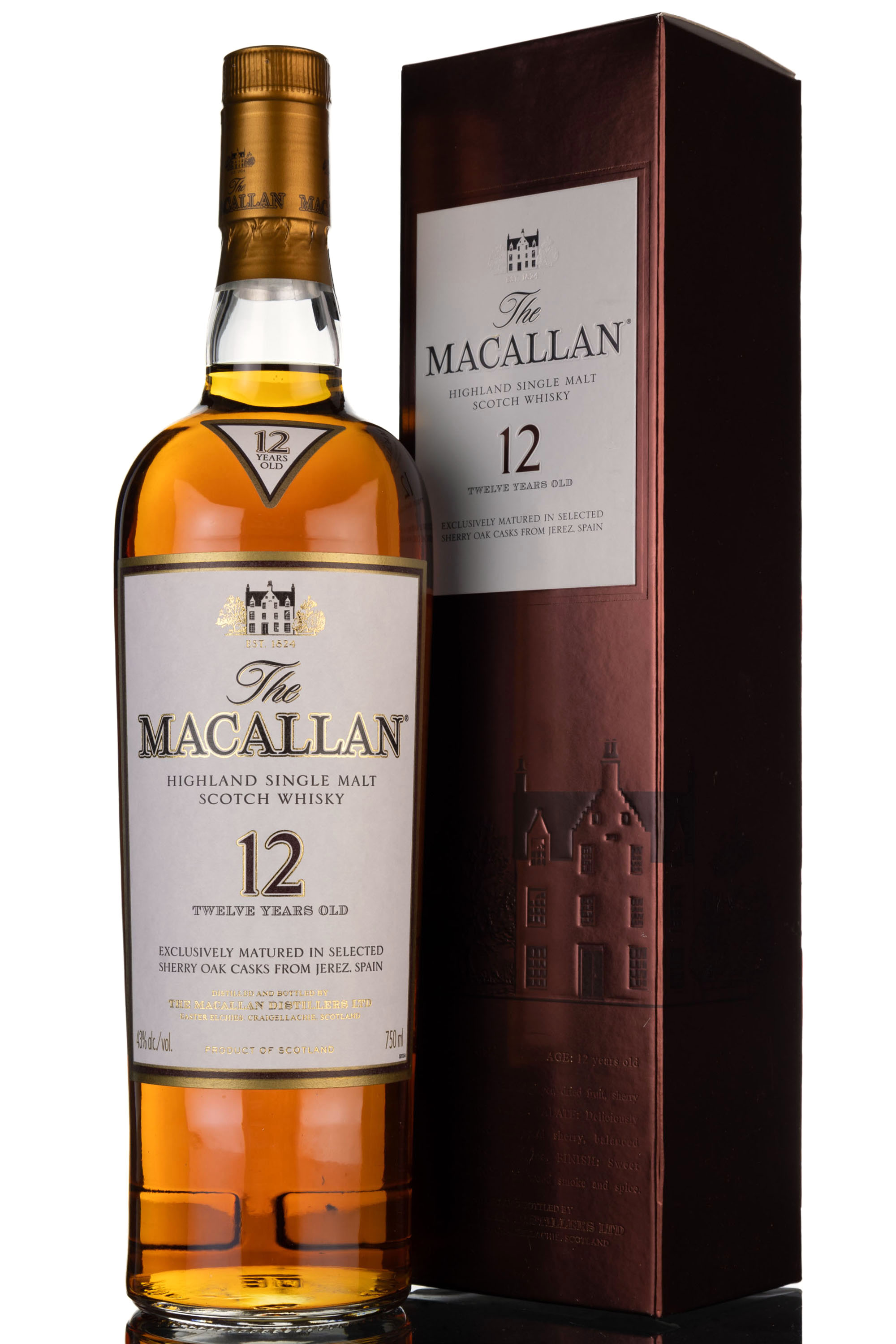 Macallan 12 Year Old - Sherry Cask - Mid 2000s