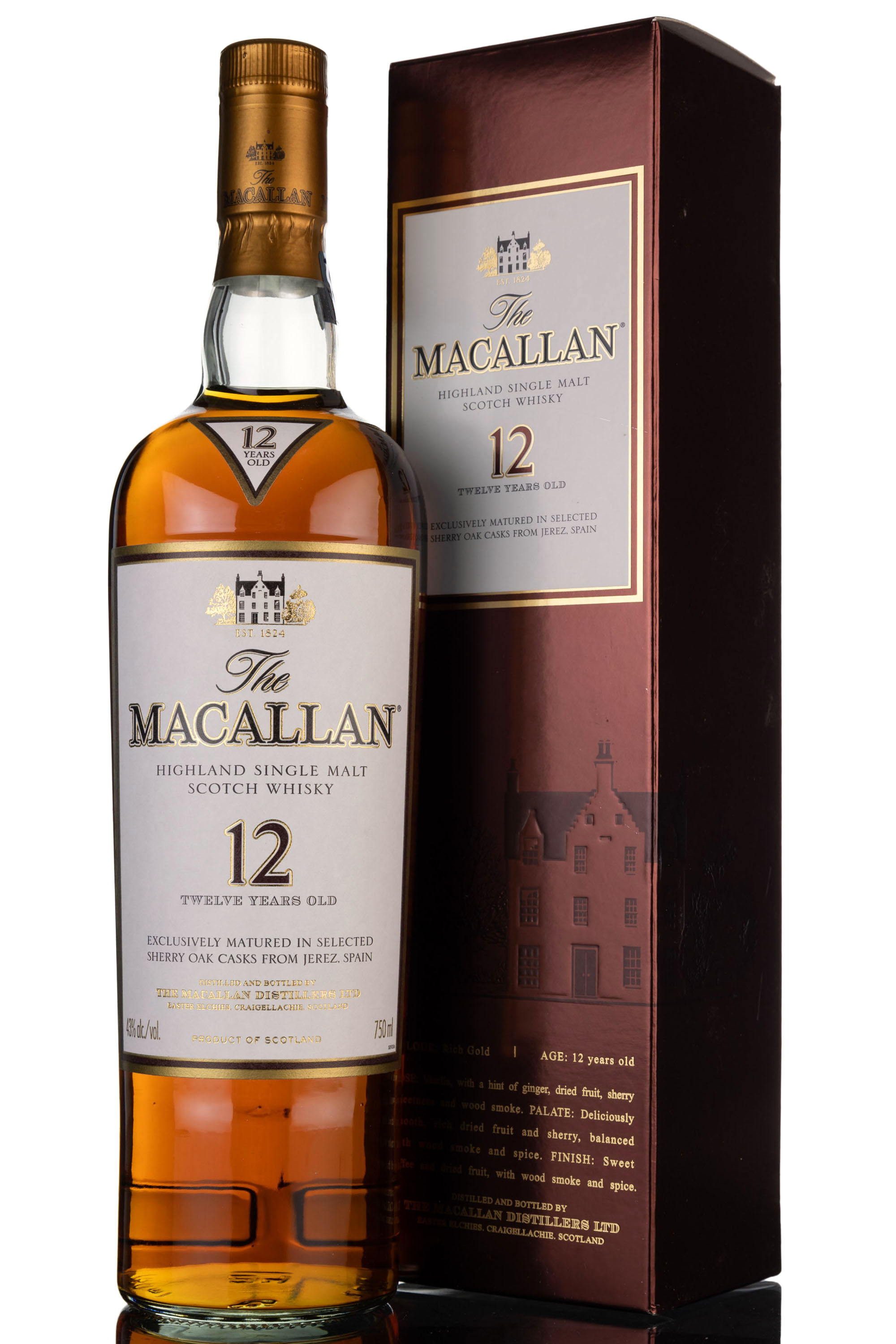 Macallan 12 Year Old - Sherry Cask - Mid 2000s