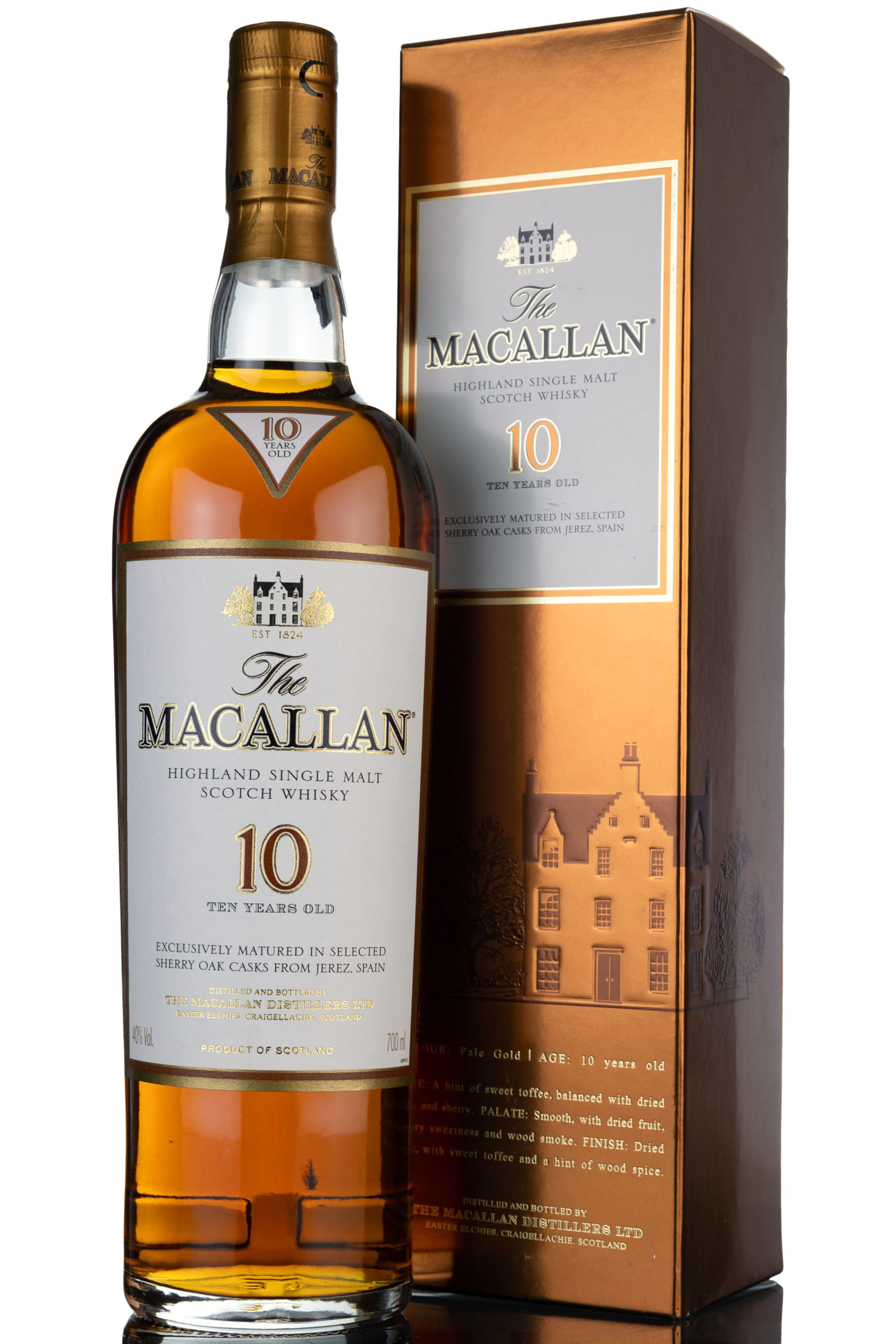 Macallan 10 Year Old - Sherry Cask - Mid 2000s