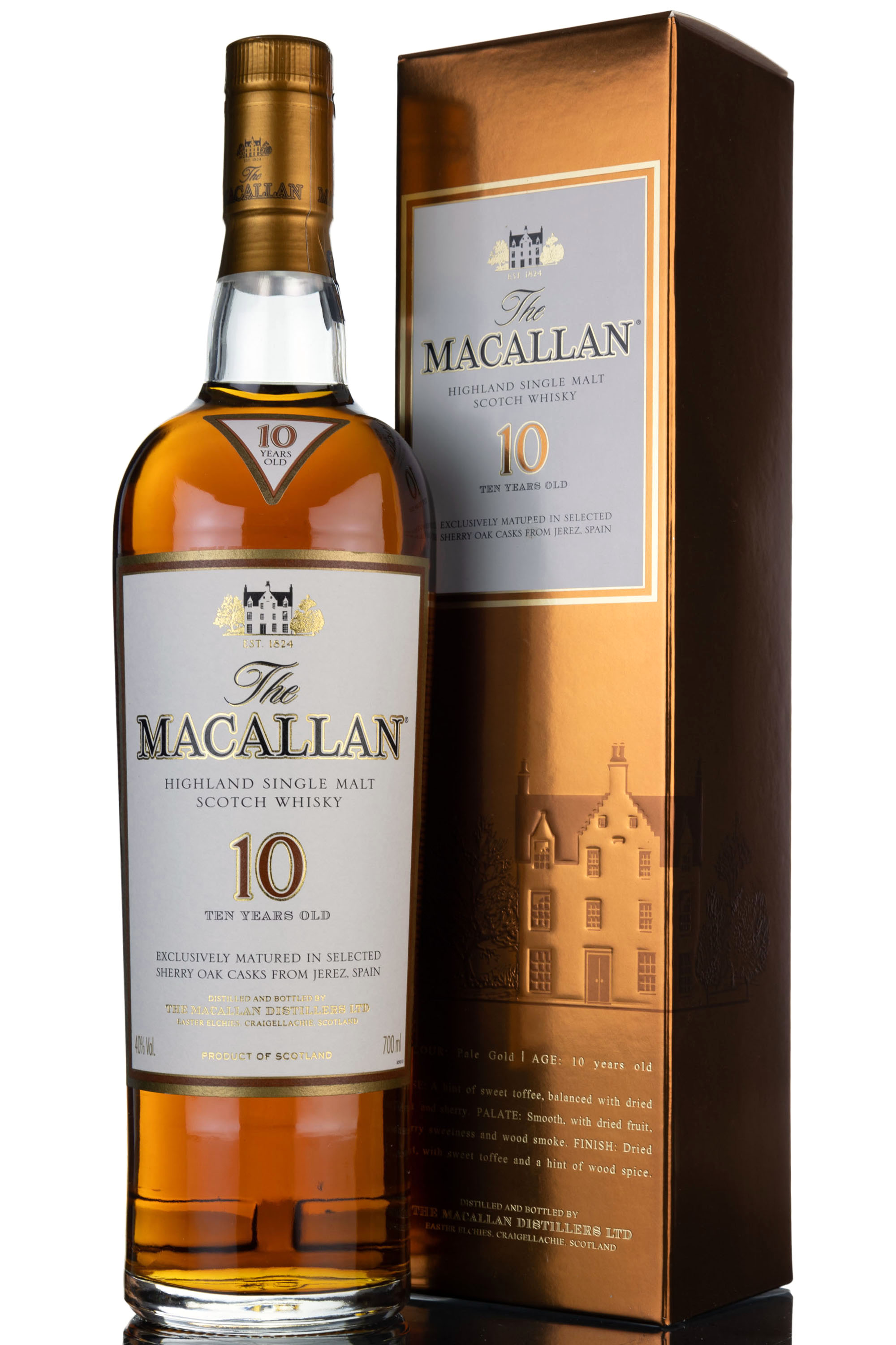 Macallan 10 Year Old - Sherry Cask - Mid 2000s