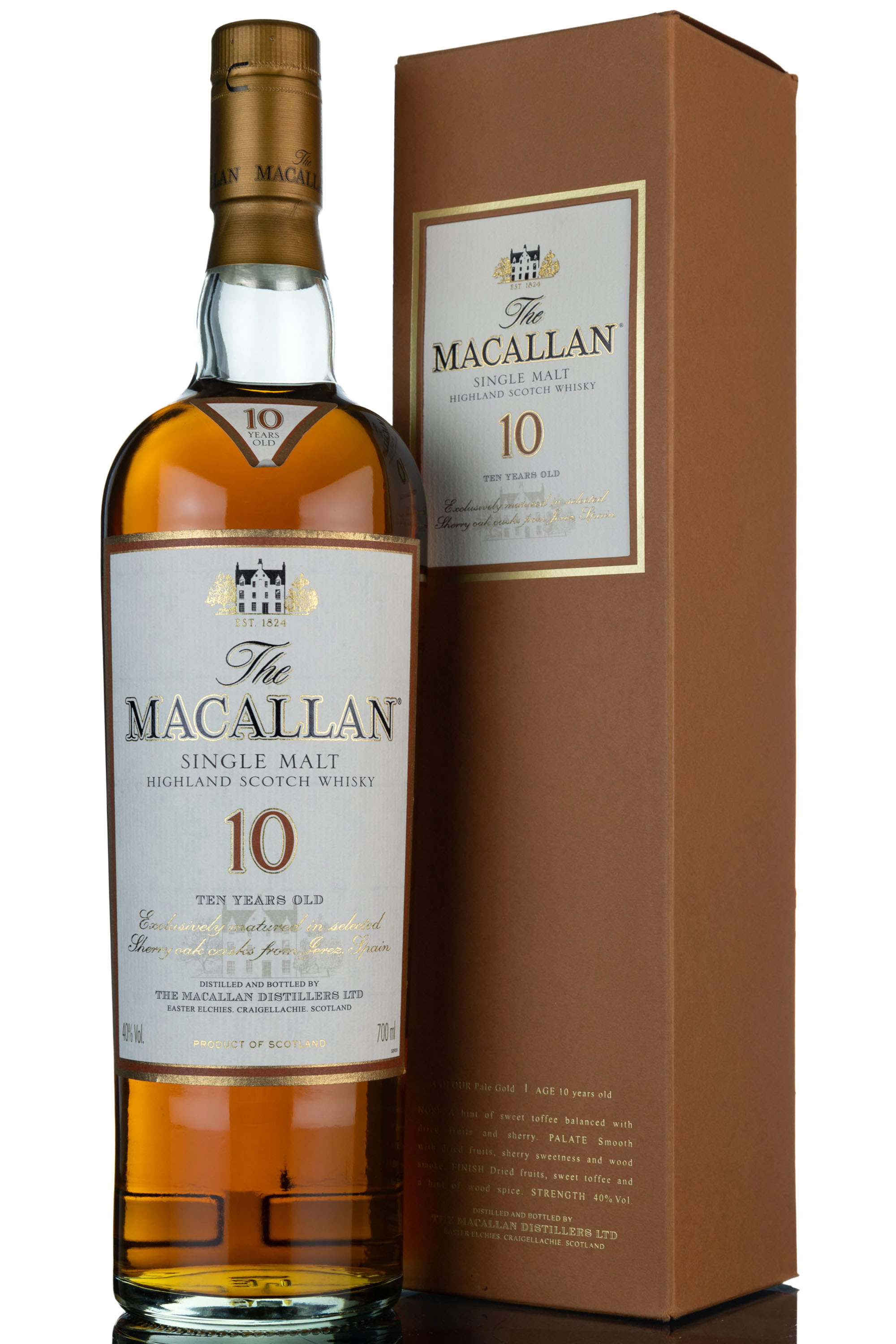 Macallan 10 Year Old - Sherry Cask - Mid 2000s