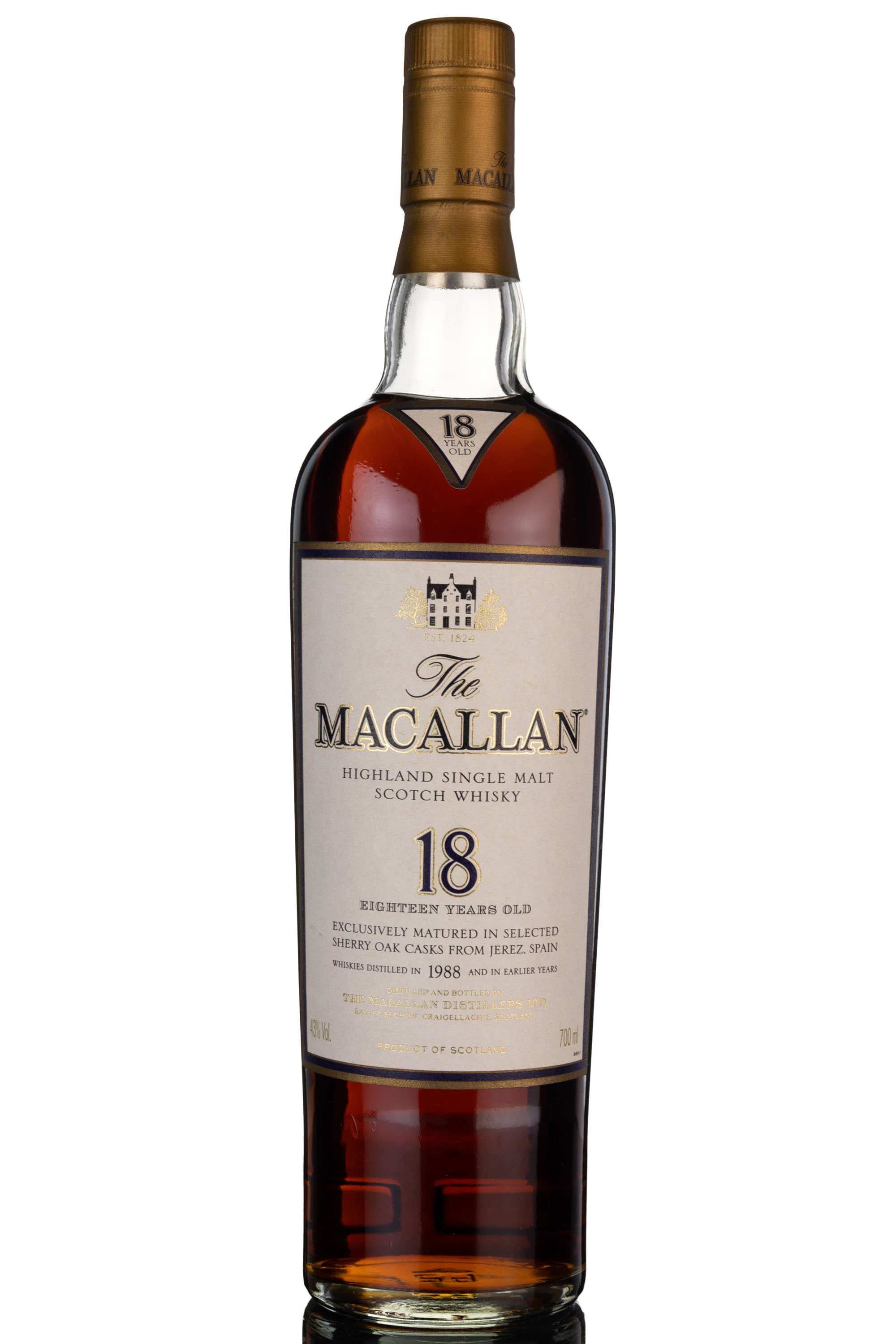 Macallan 1988 - 18 Year Old - Sherry Cask