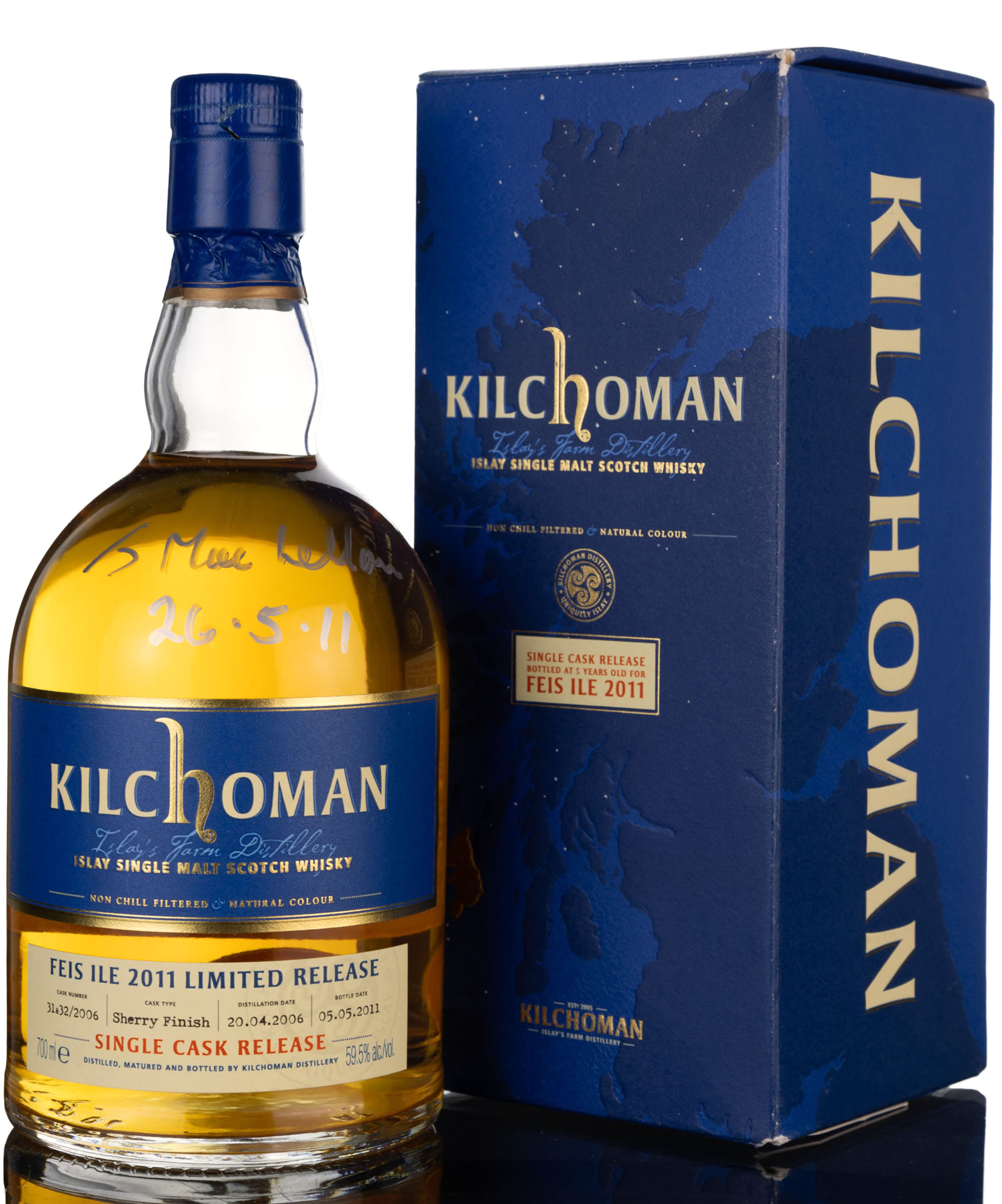 Kilchoman 2006 - Festival 2011 - Casks 31-32