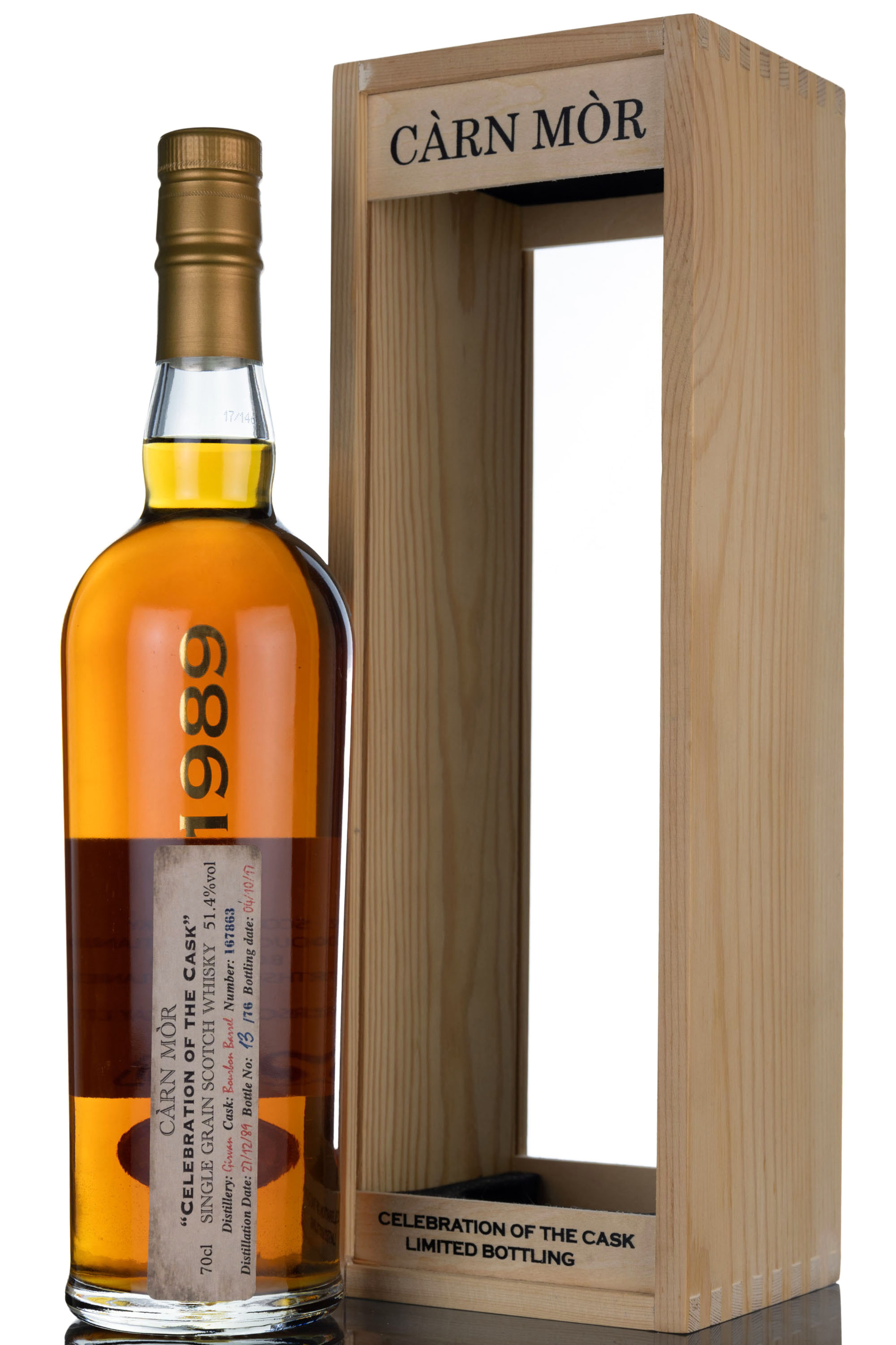 Girvan 1989 - 2017 27 Carn Mor Celebration Of The Cask Single Cask 167863