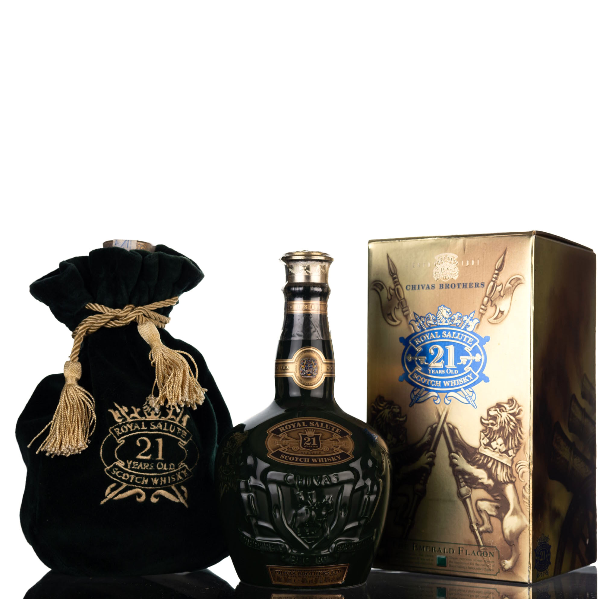 Royal Salute 21 Year Old - Green Ceramic