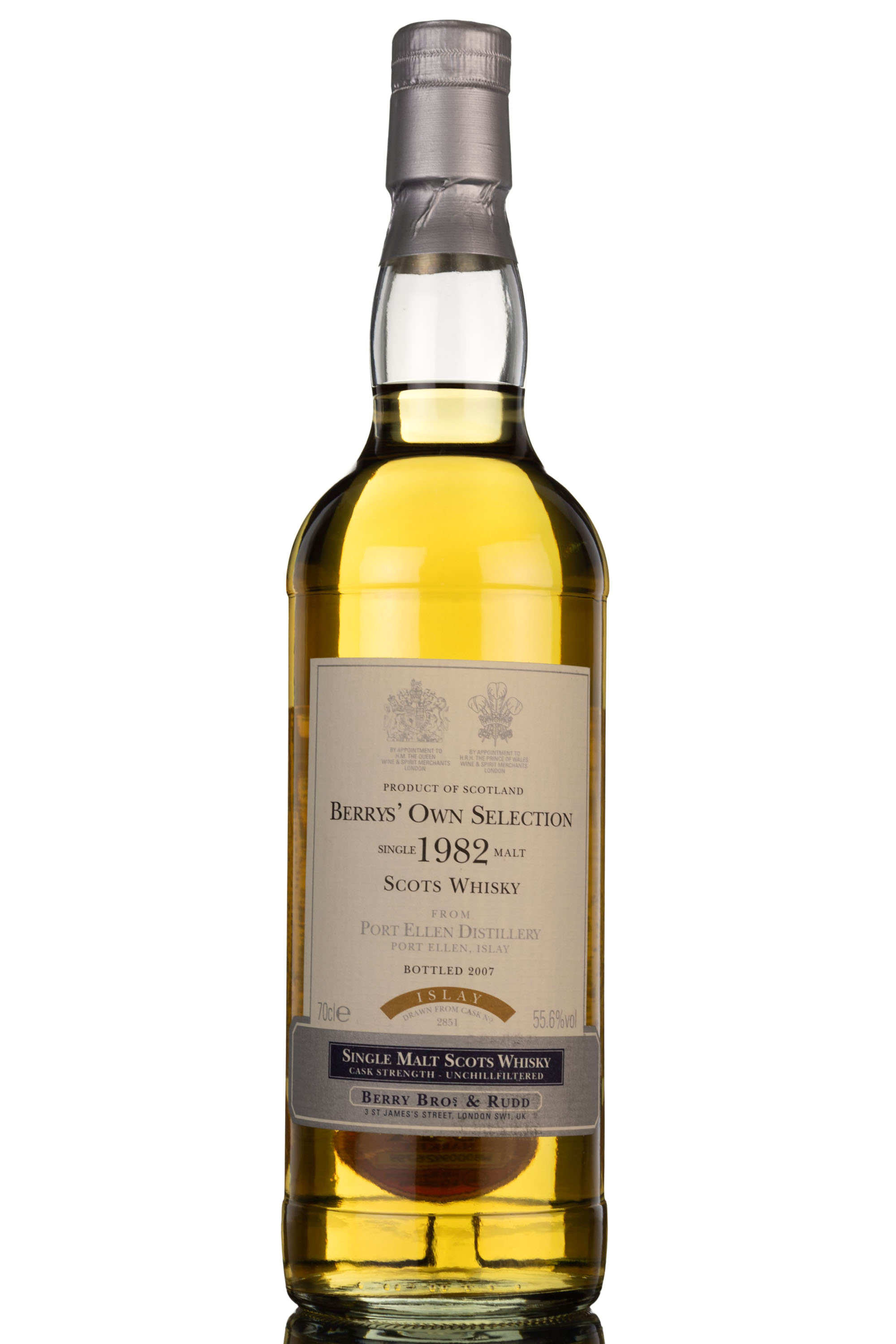 Port Ellen 1982-2007 - Berry Bros & Rudd - Berrys Own Selection - Single Cask 2851