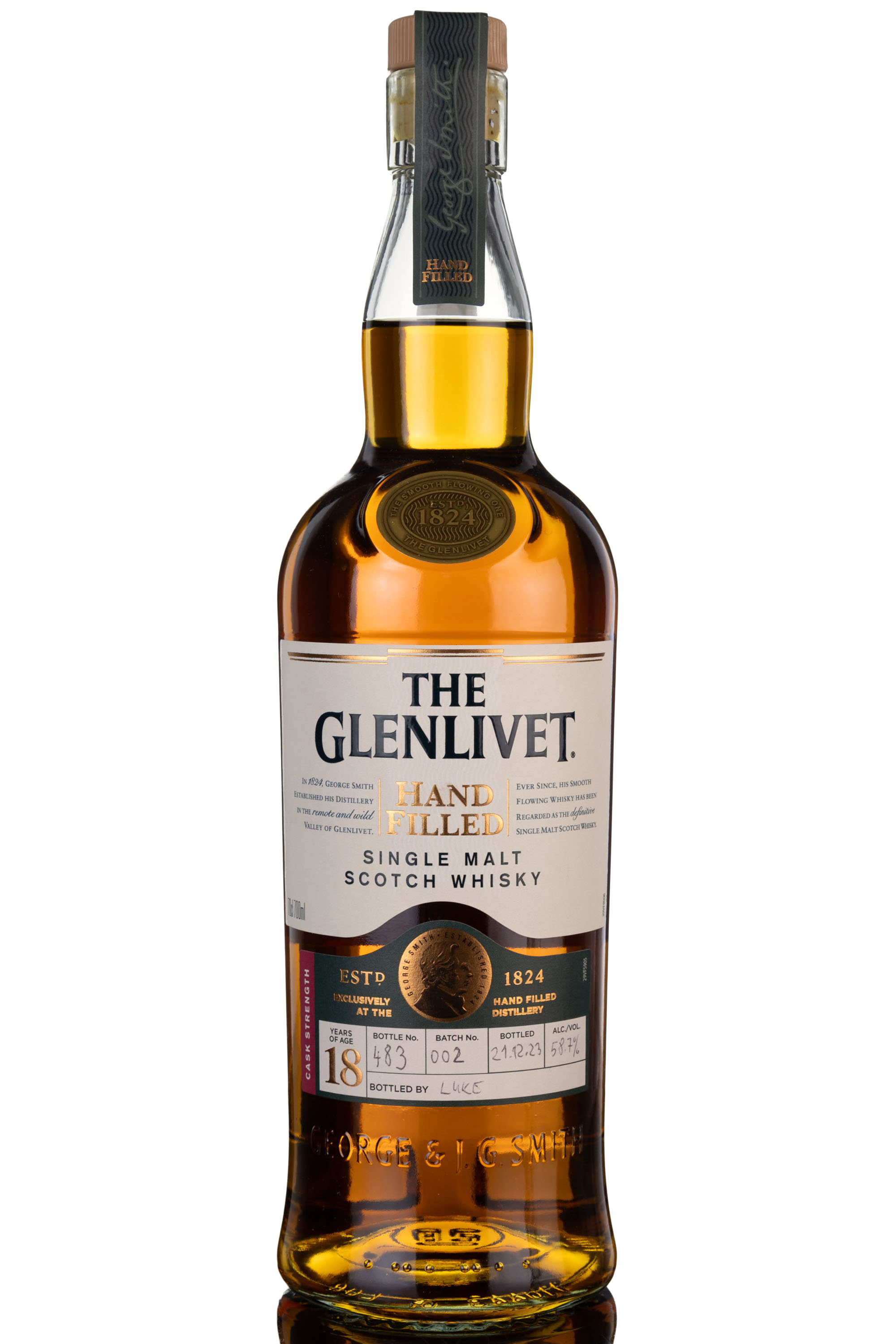 Glenlivet 18 Year Old - Hand Filled - Batch 3 - 2023 Release