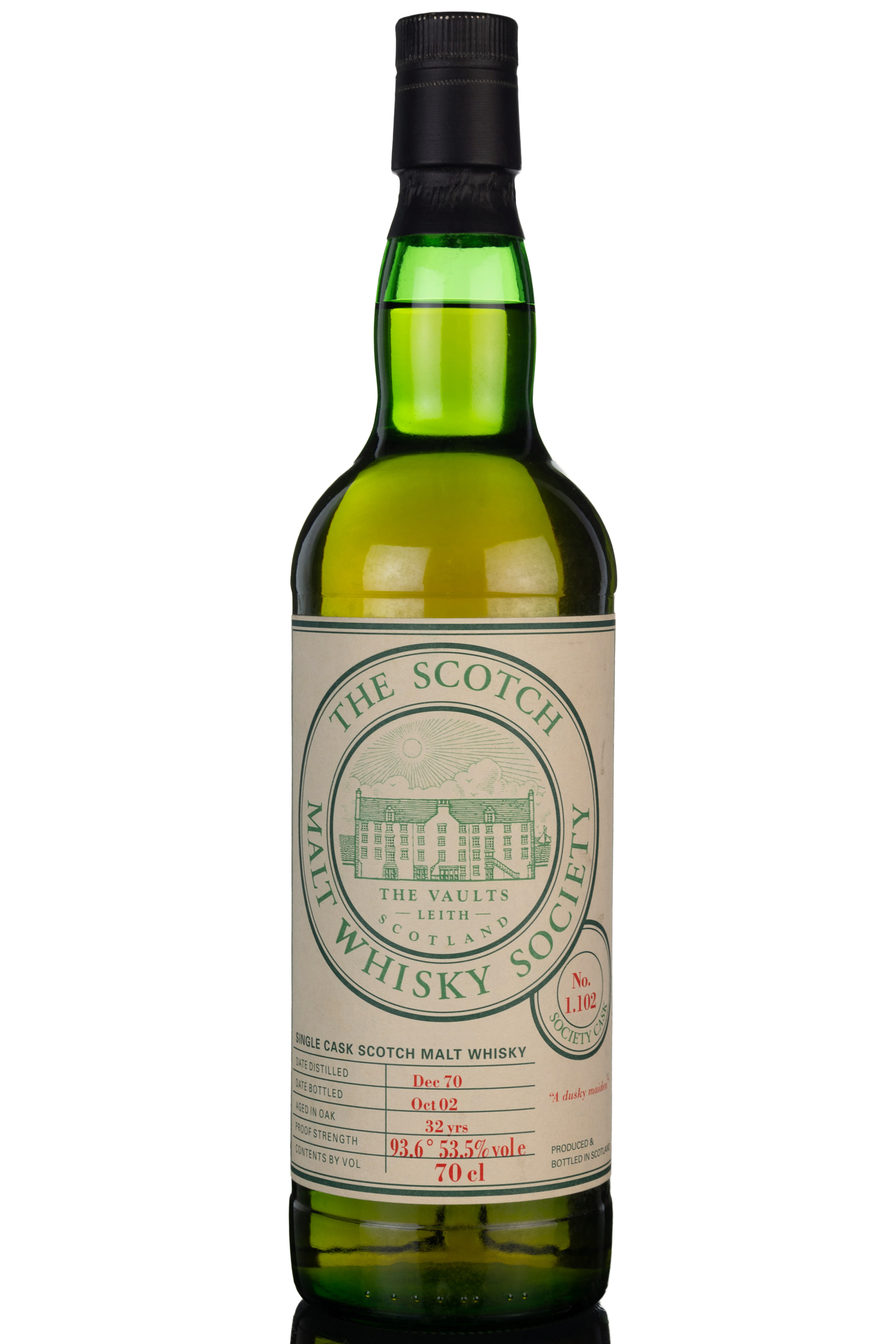 Glenfarclas 1970-2002 - 32 Year Old - SMWS 1.102 - A Dusky Maiden