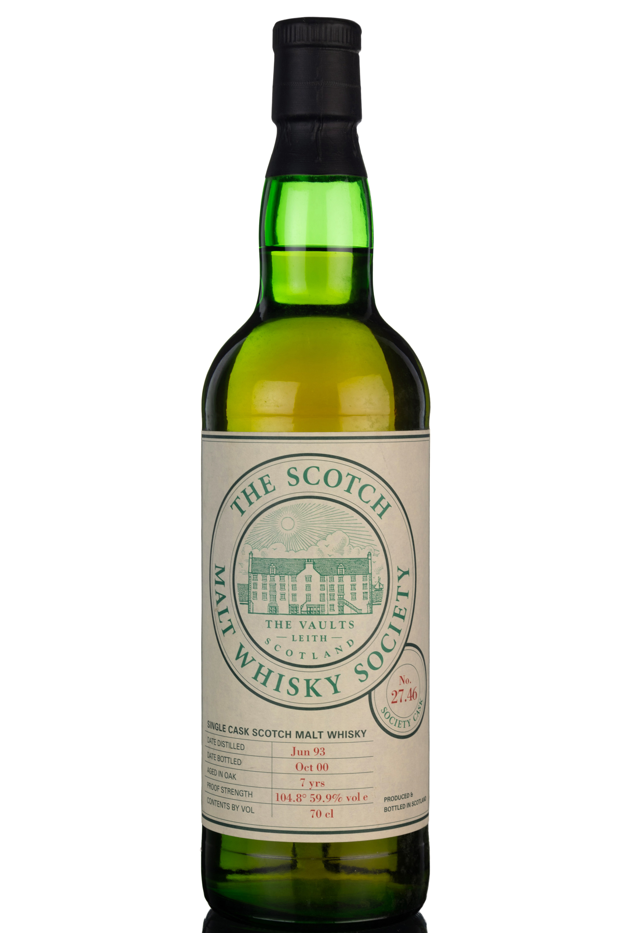 Springbank 1993-2000 - 7 Year Old - SMWS 27.46 - Ferrero Rocher Chocolates & Talcum Powder